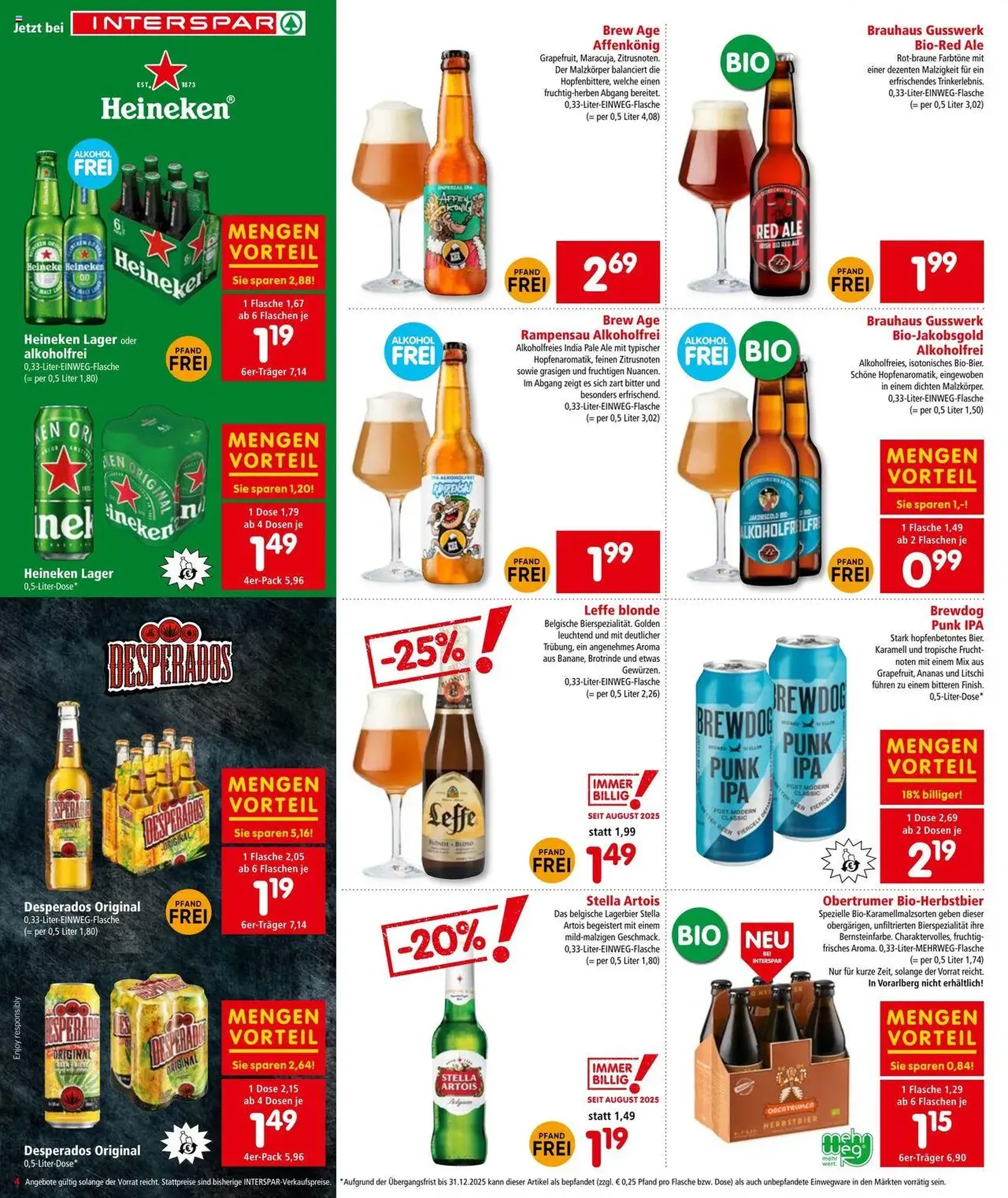 Interspar Flugblatt - Gültiger Prospekt ab 18.09.2025, Seite 4 von insgesamt 16