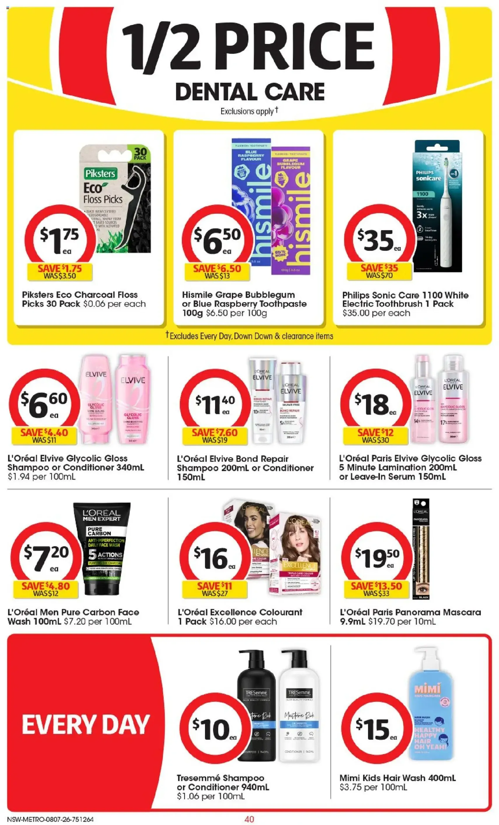 Coles catalogue - valid flyer from 08/07/2026, page 40 of 50