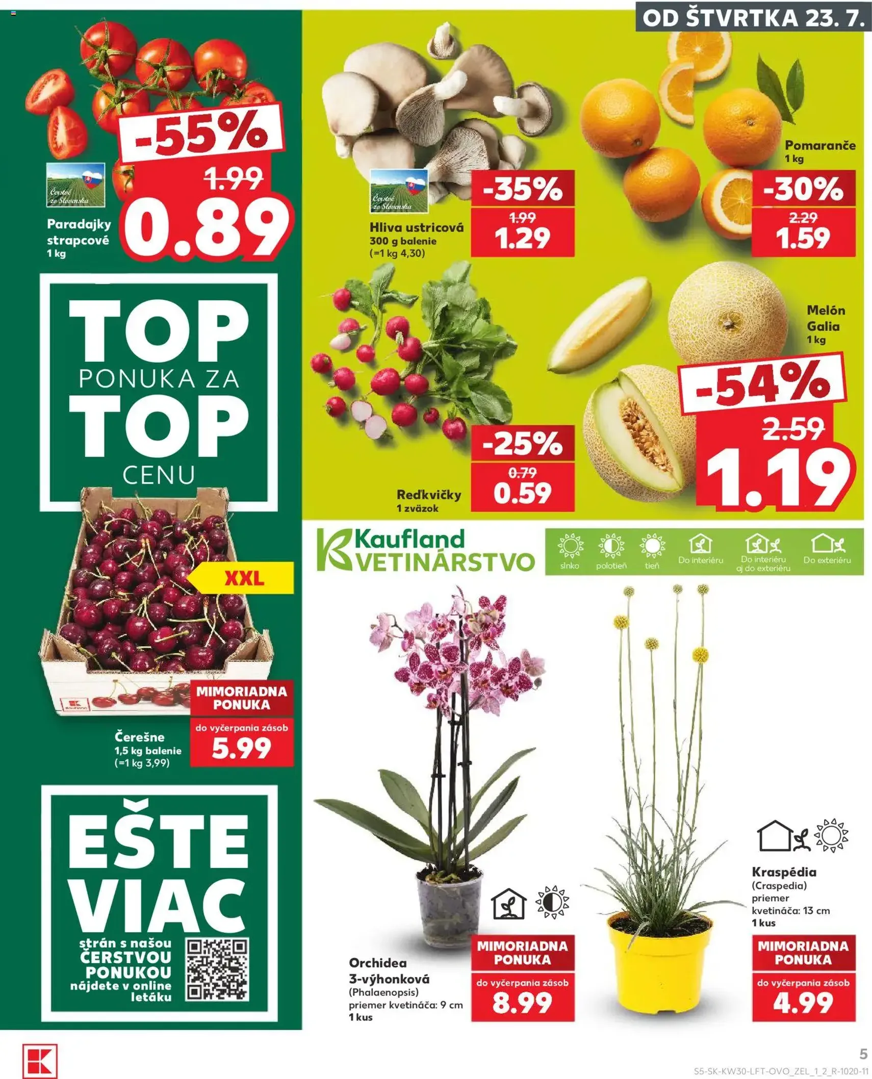 Kaufland leták - platný leták od 23.07.2026 strana 5 z 74
