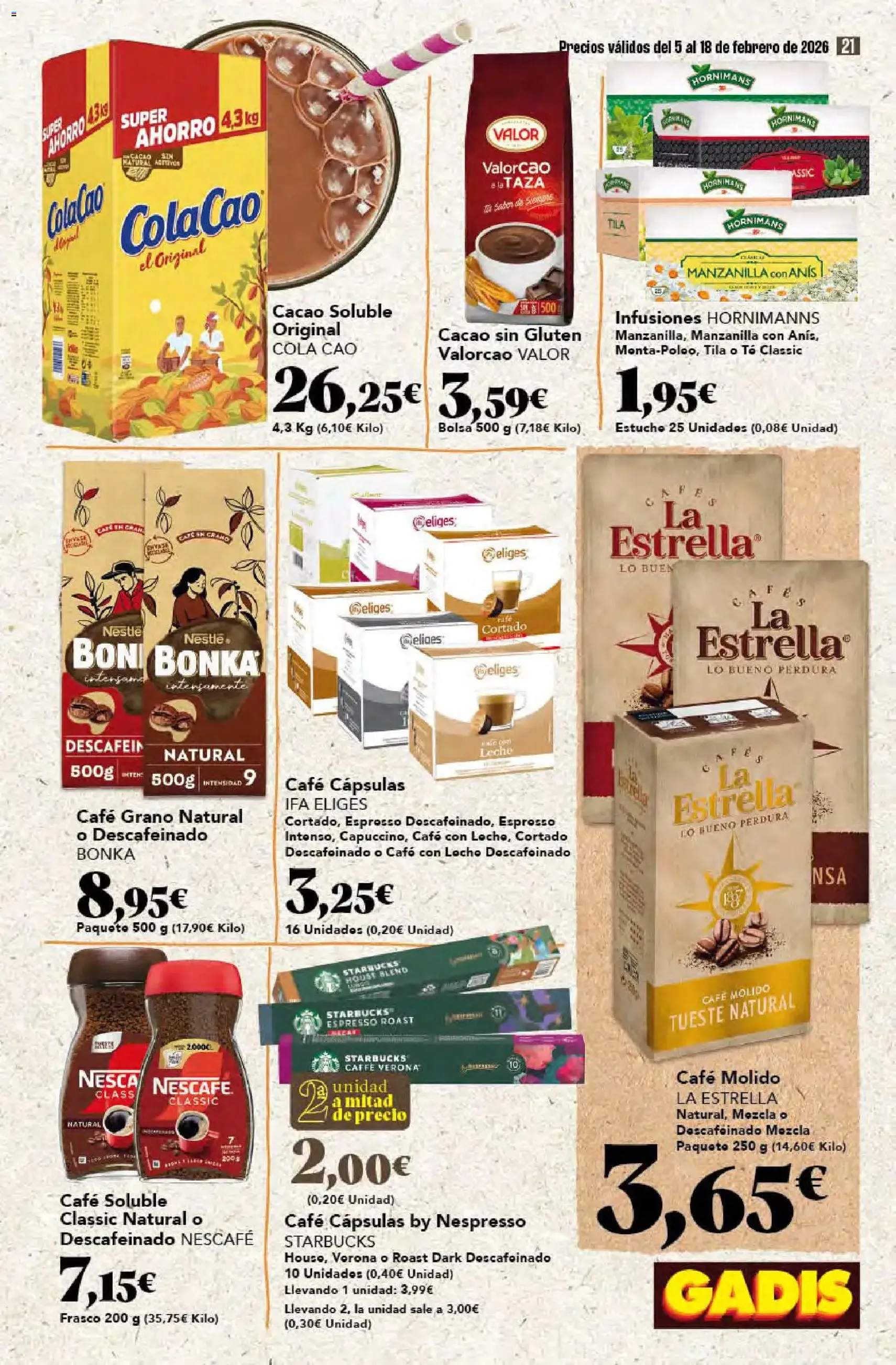 Gadis - folleto - folleto válido desde 05/02/2026 página 21 de 40