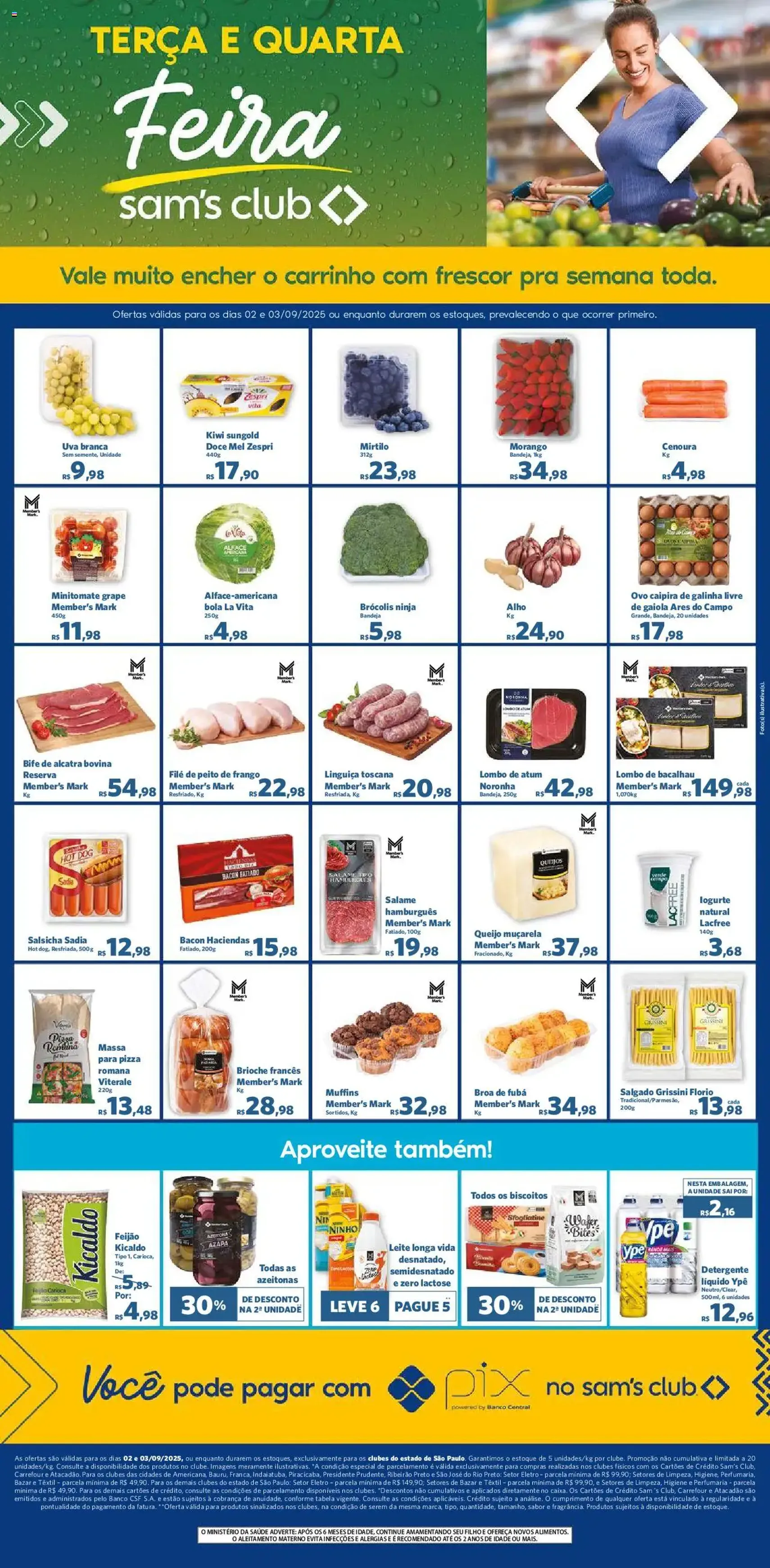 Sam's Club - Ofertas Terça e Quarta Feira - folheto válido a partir de 02/09/2025 página 1 de 1