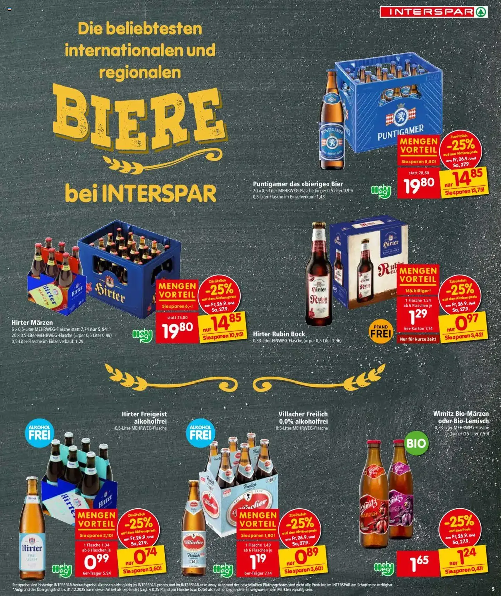 Interspar Flugblatt - Gültiger Prospekt ab 25.09.2025, Seite 7 von insgesamt 22