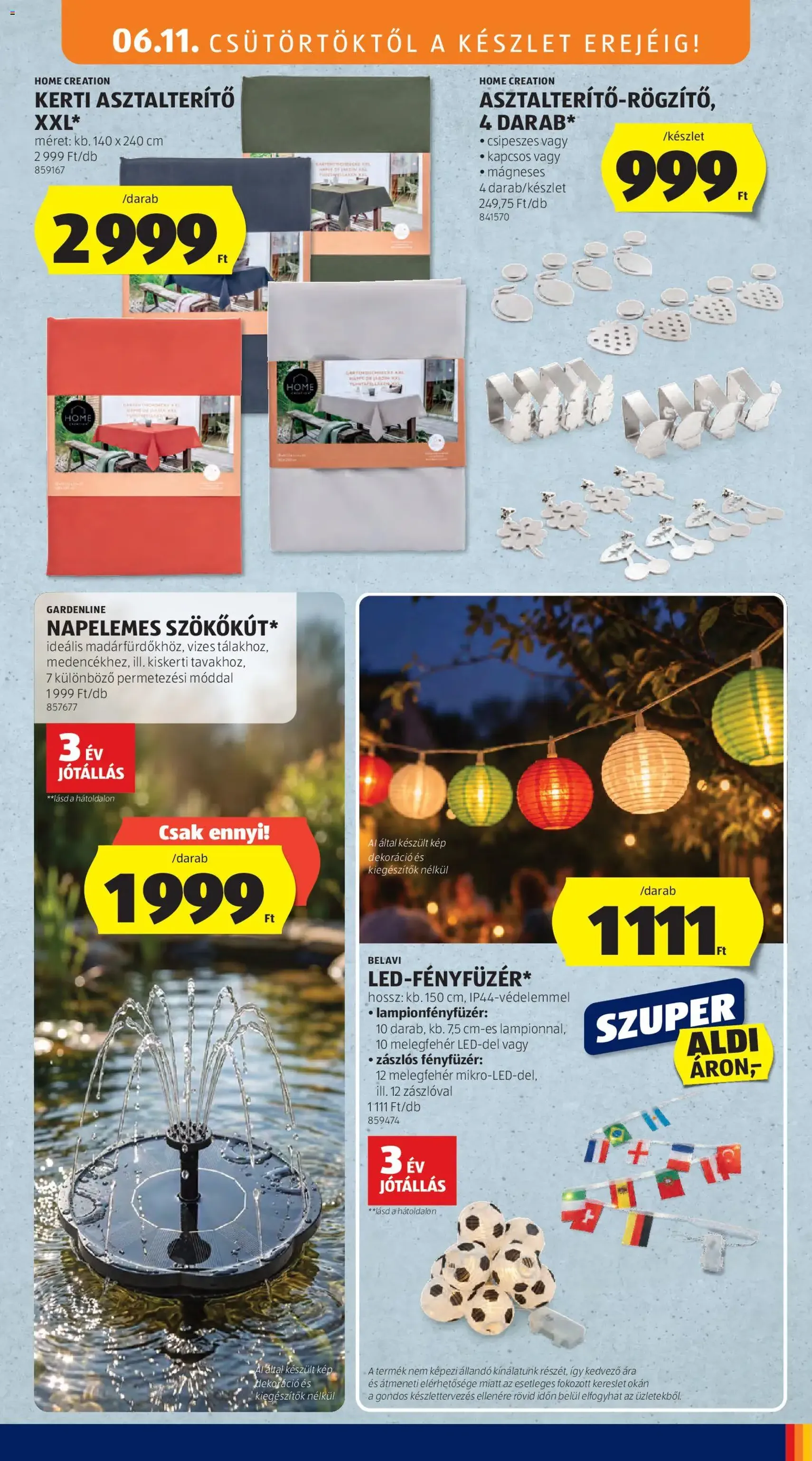 Aldi akciós újság - 2026.06.11. érvényes szórólap 31 oldal 61 oldalból
