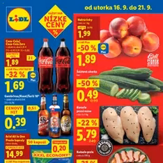 Lidl leták - náhľad letáku platný od 16.09.2025