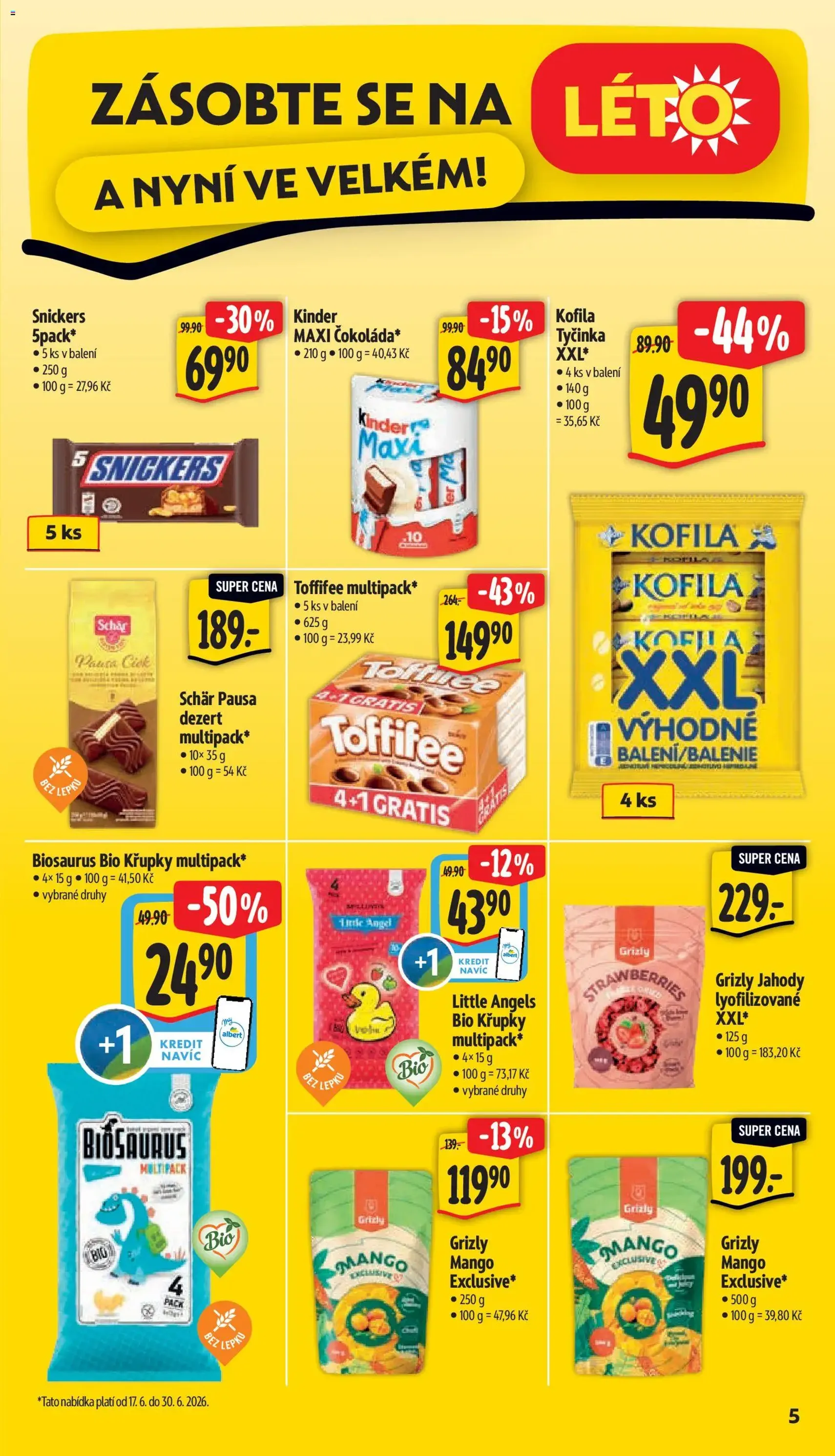 Albert leták - Hypermarket - platný leták od 17.06.2026 strana 11 z 55