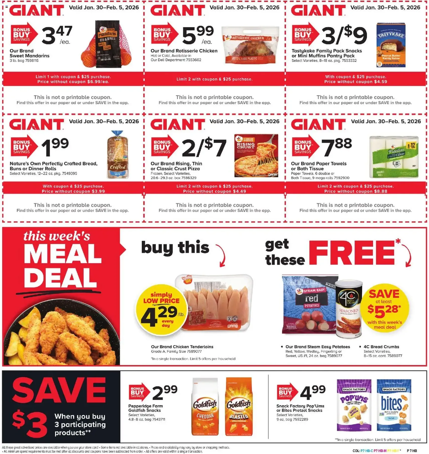 Giant Weekly Ad - valid flyer from 01/30/2026, page 5 of 25