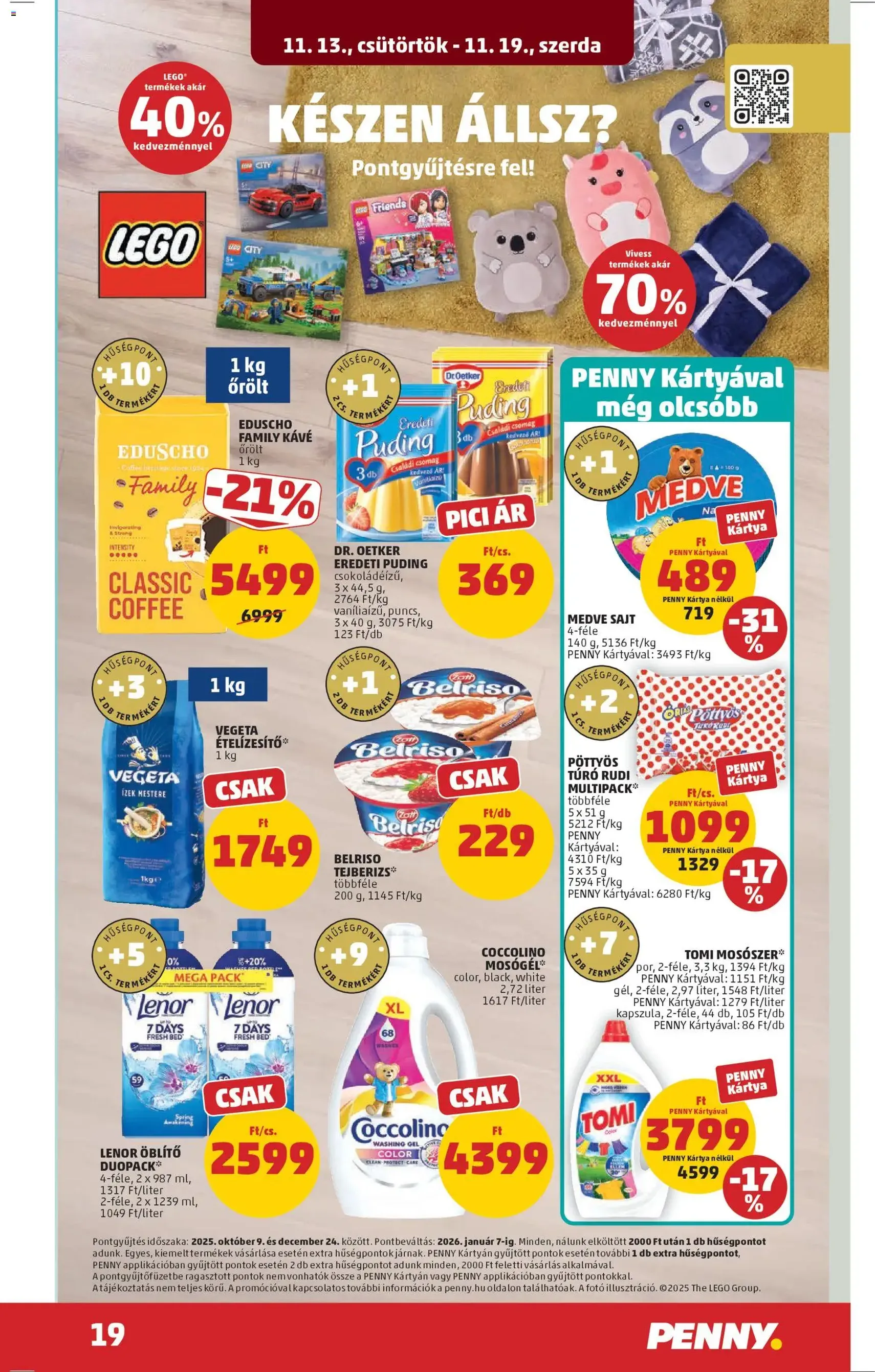 PENNY Akciós újság - 2025.11.13. érvényes szórólap 23 oldal 45 oldalból