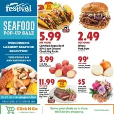 Festival Foods Weekly Ad - Flyer preview valid from 08/06/2025
