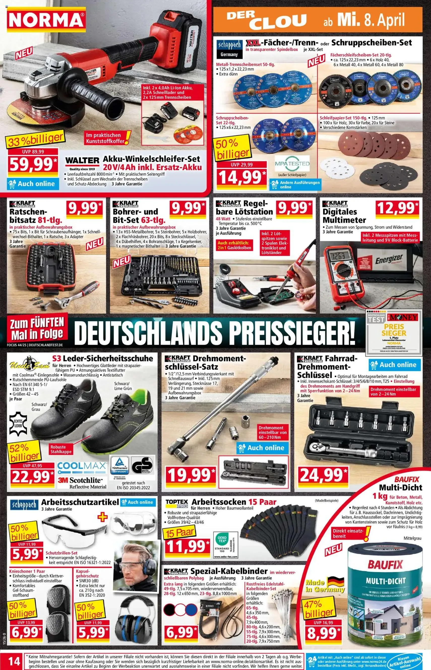 Norma Prospekt - Gültiger Prospekt ab 07.04.2026, Seite 14 von insgesamt 21