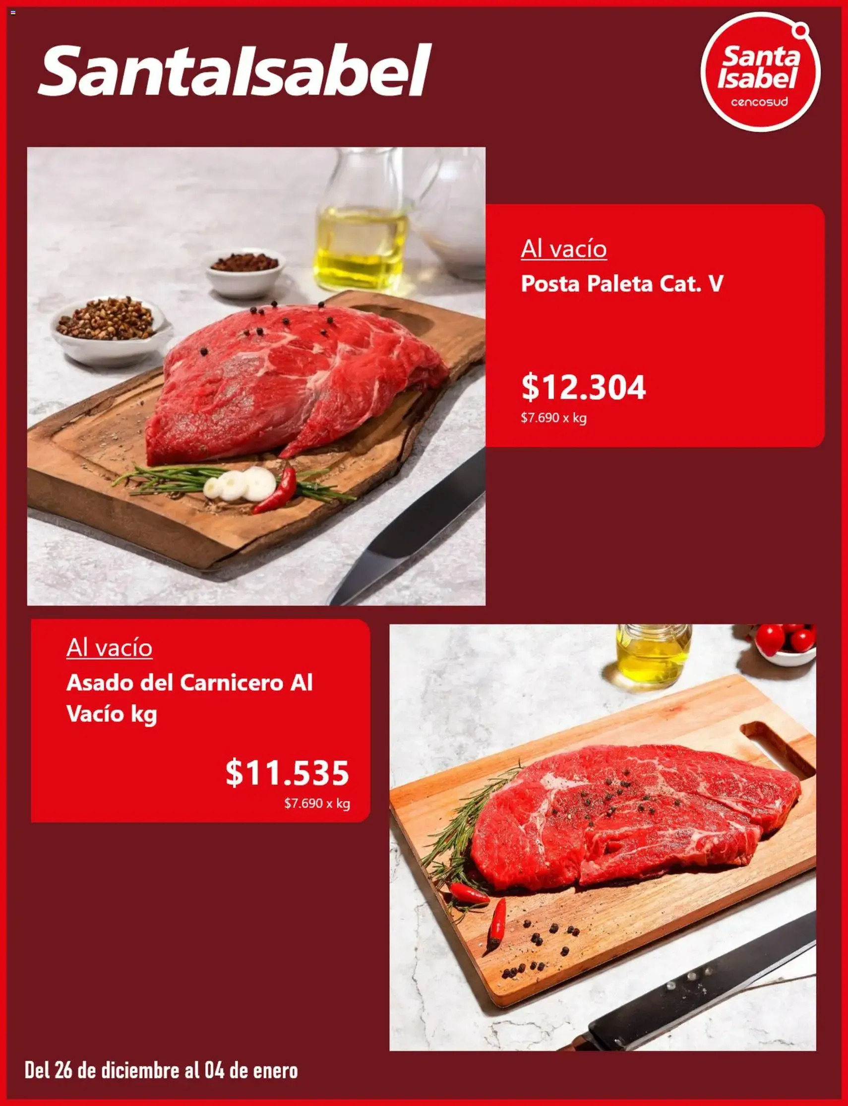 Santa Isabel ofertas - folleto válido desde 29.12.2025 página 3 de 5