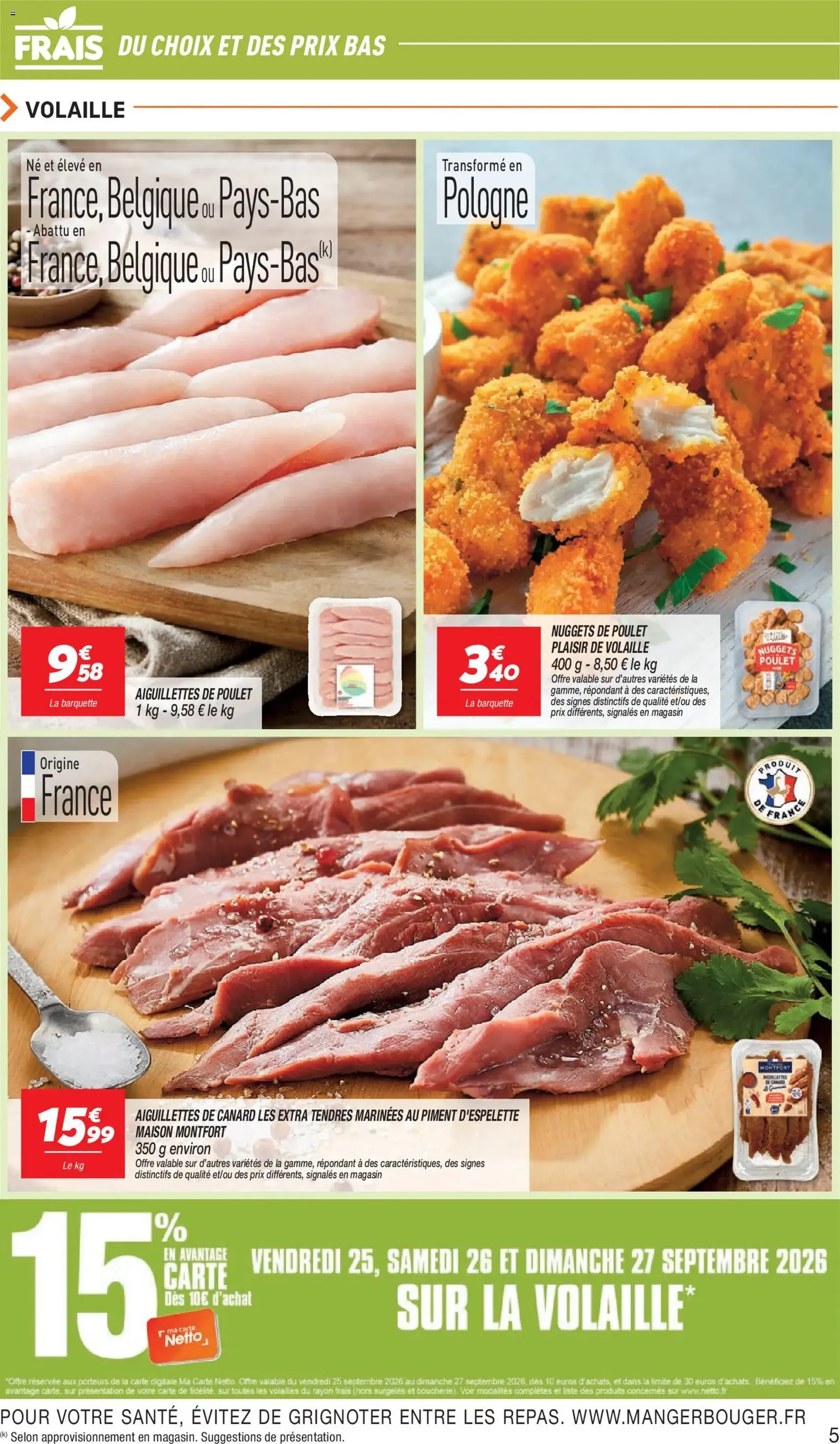 Netto catalogue - brochure valable à partir du 22/09/2026, page 5 sur 24
