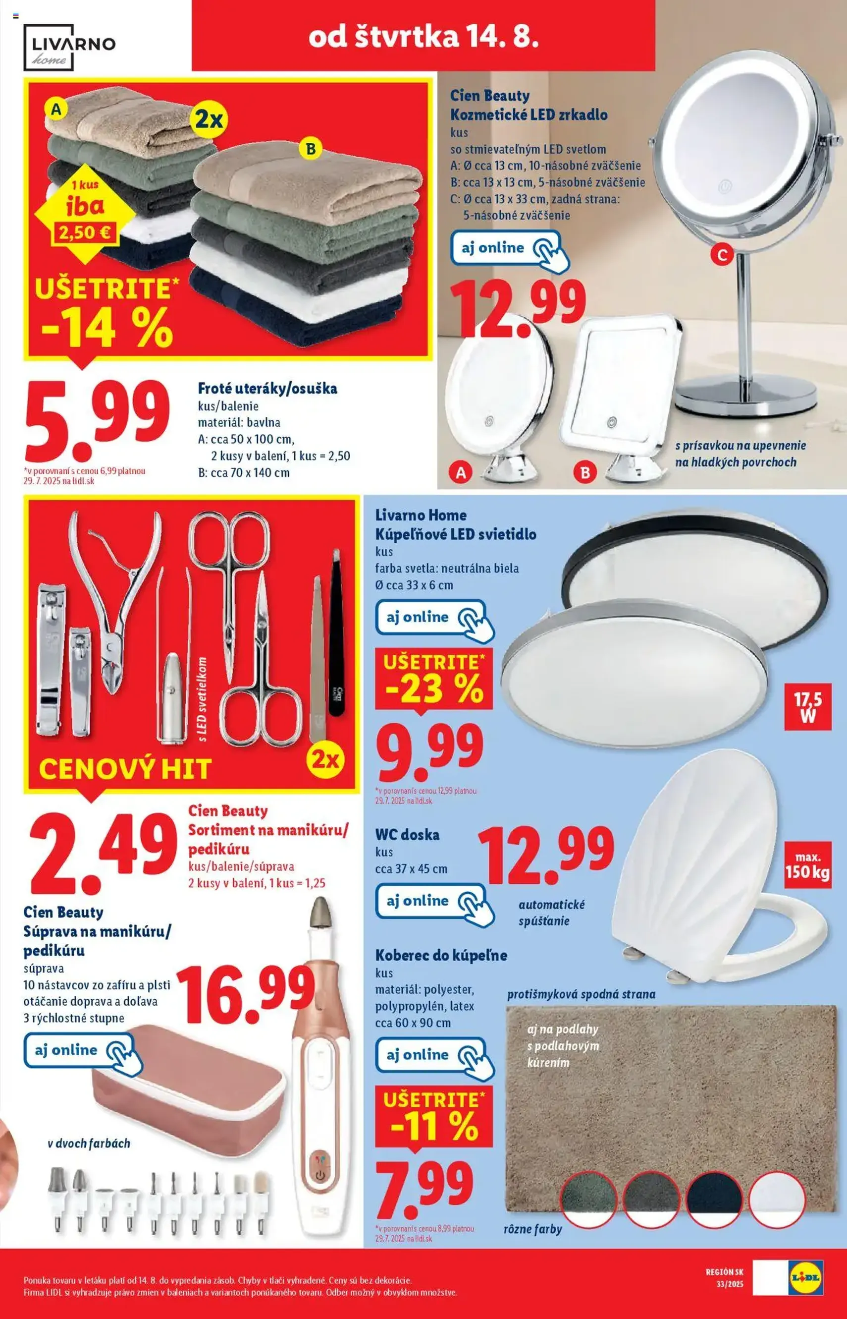 Lidl leták - platný leták od 11.08.2025 strana 83 z 93