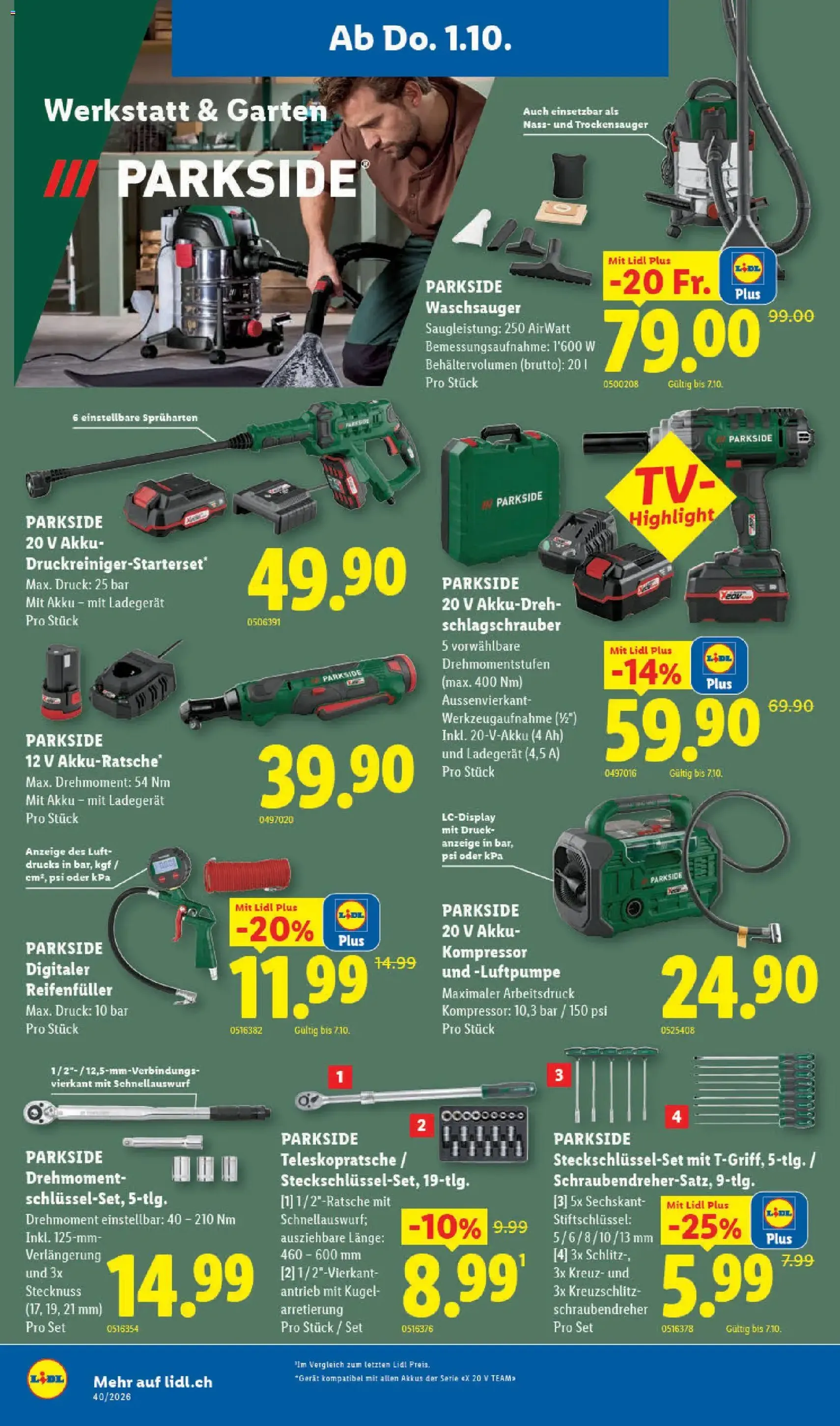 Lidl aktionen - Gültiger Prospekt ab 01.10.2026, Seite 22 von insgesamt 35