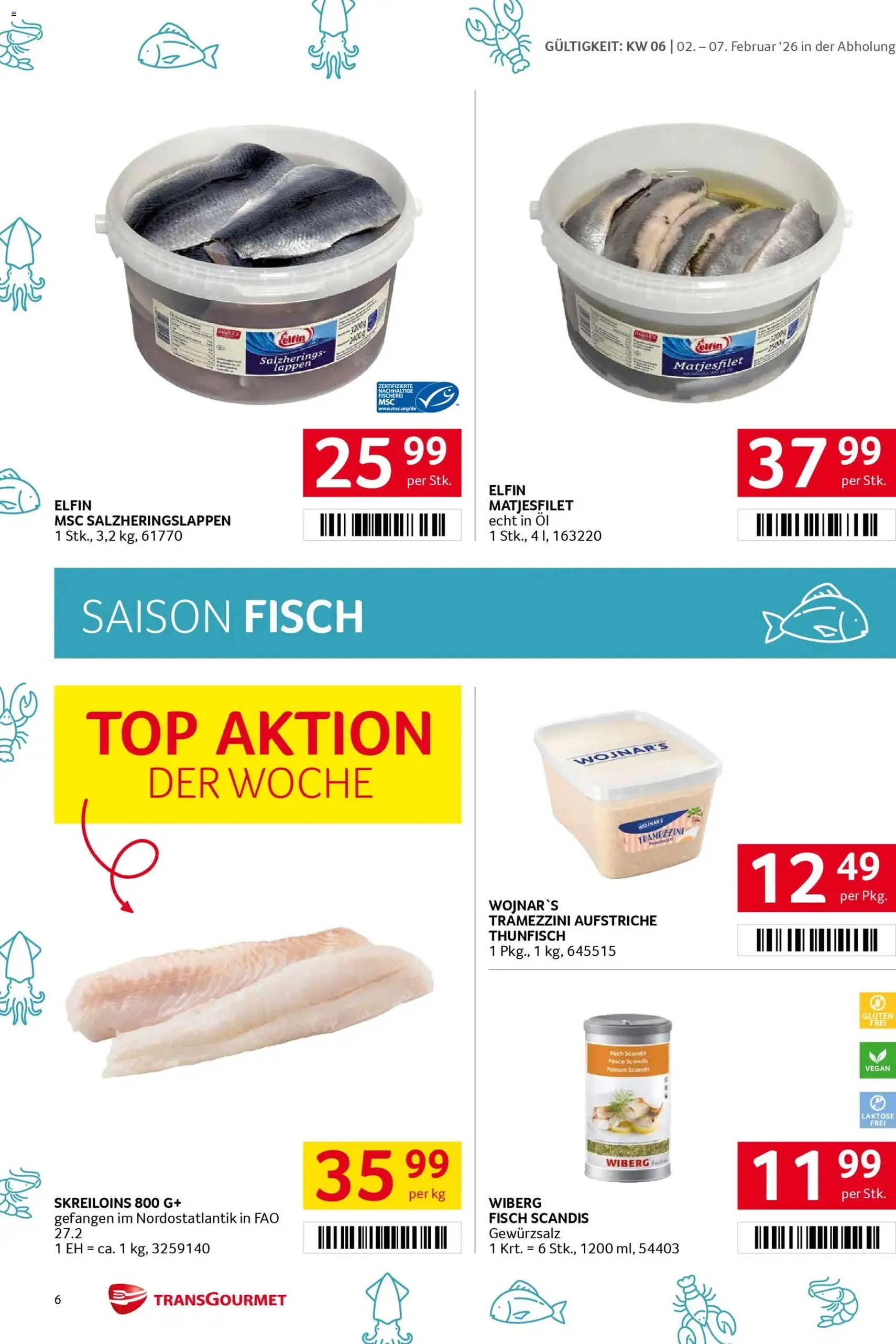 Transgourmet Flugblatt - Gültiger Prospekt ab 02.02.2026, Seite 6 von insgesamt 31