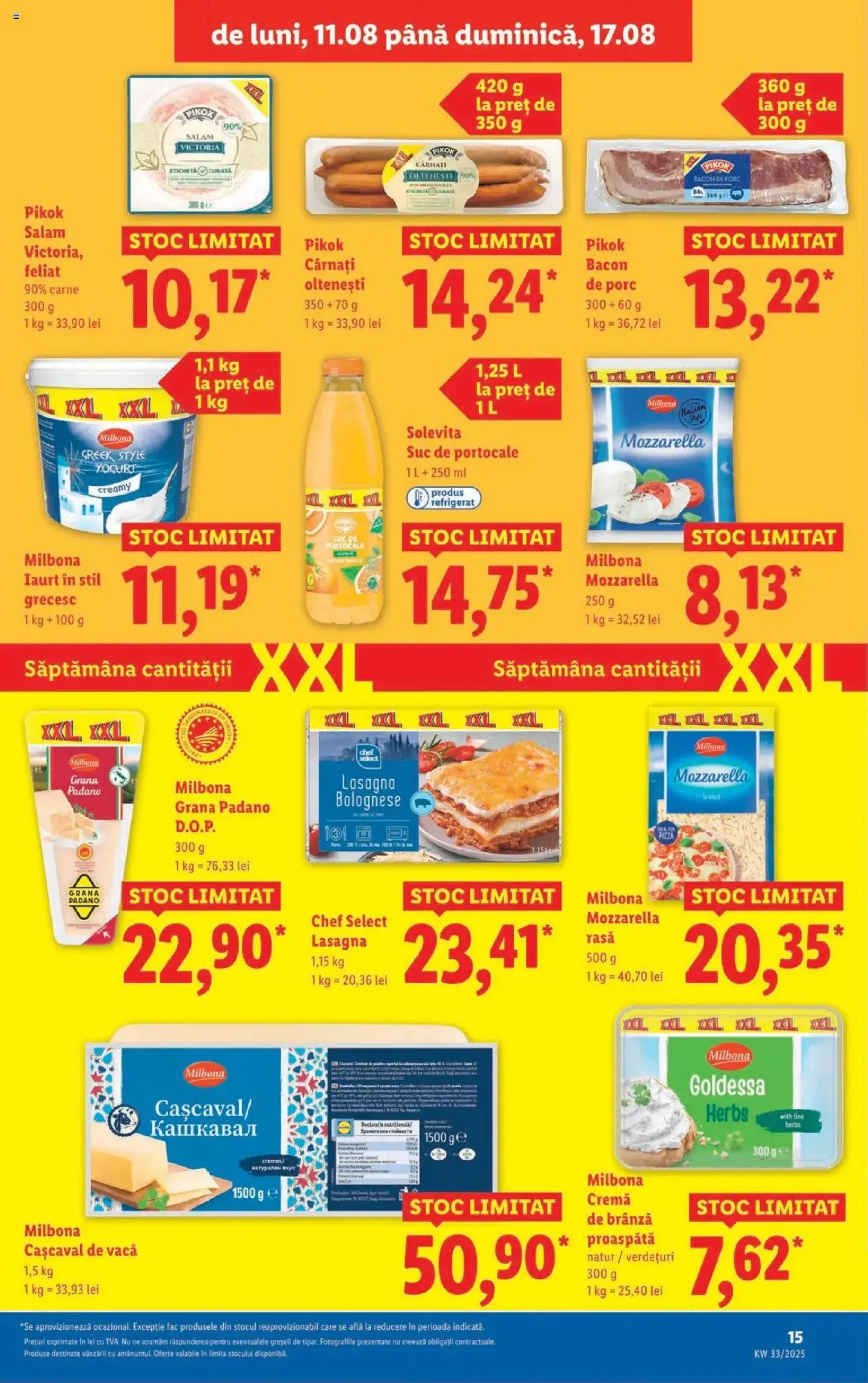 Catalog Lidl - cataloage valabile începând cu 11.08.2025 pagina 15 din 38 Catalog Lidl - cataloage valabile începând cu 11.08.2025 pagina 15 din 38