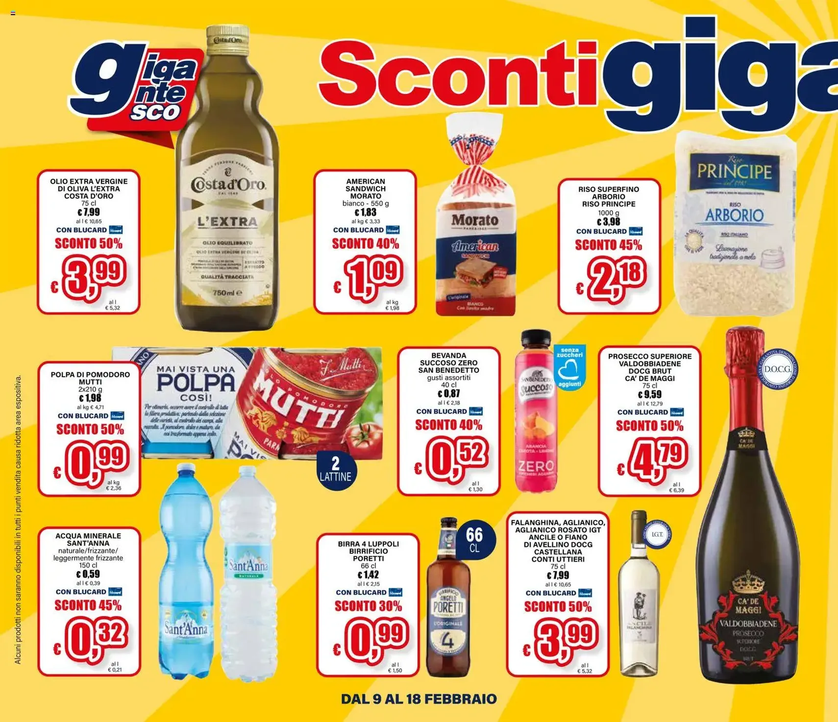 Volantino Il Gigante - volantino valido dal 09/02/2026 pagina 2 di 20