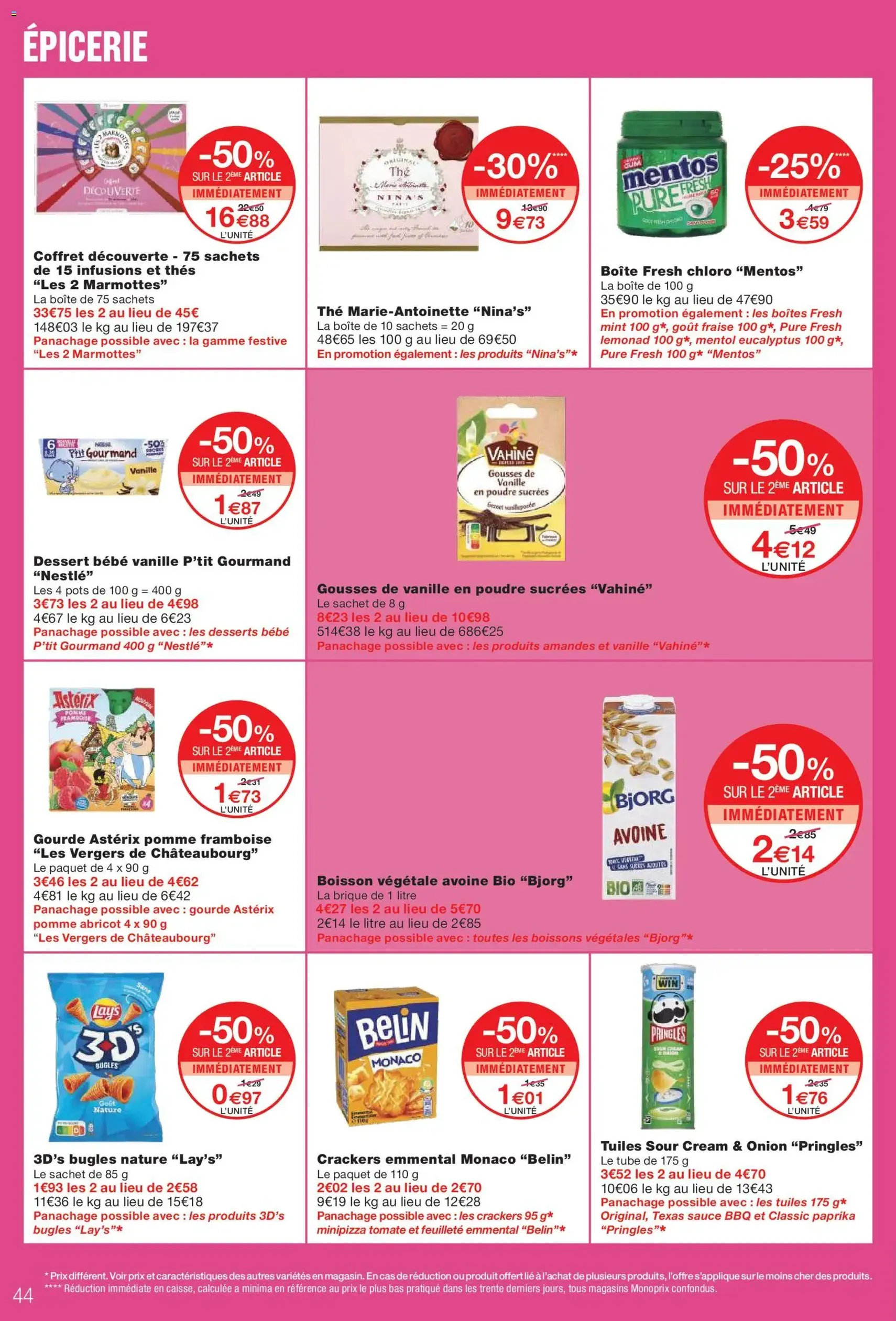 Monoprix catalogue - brochure valable à partir du 16/12/2025, page 44 sur 71