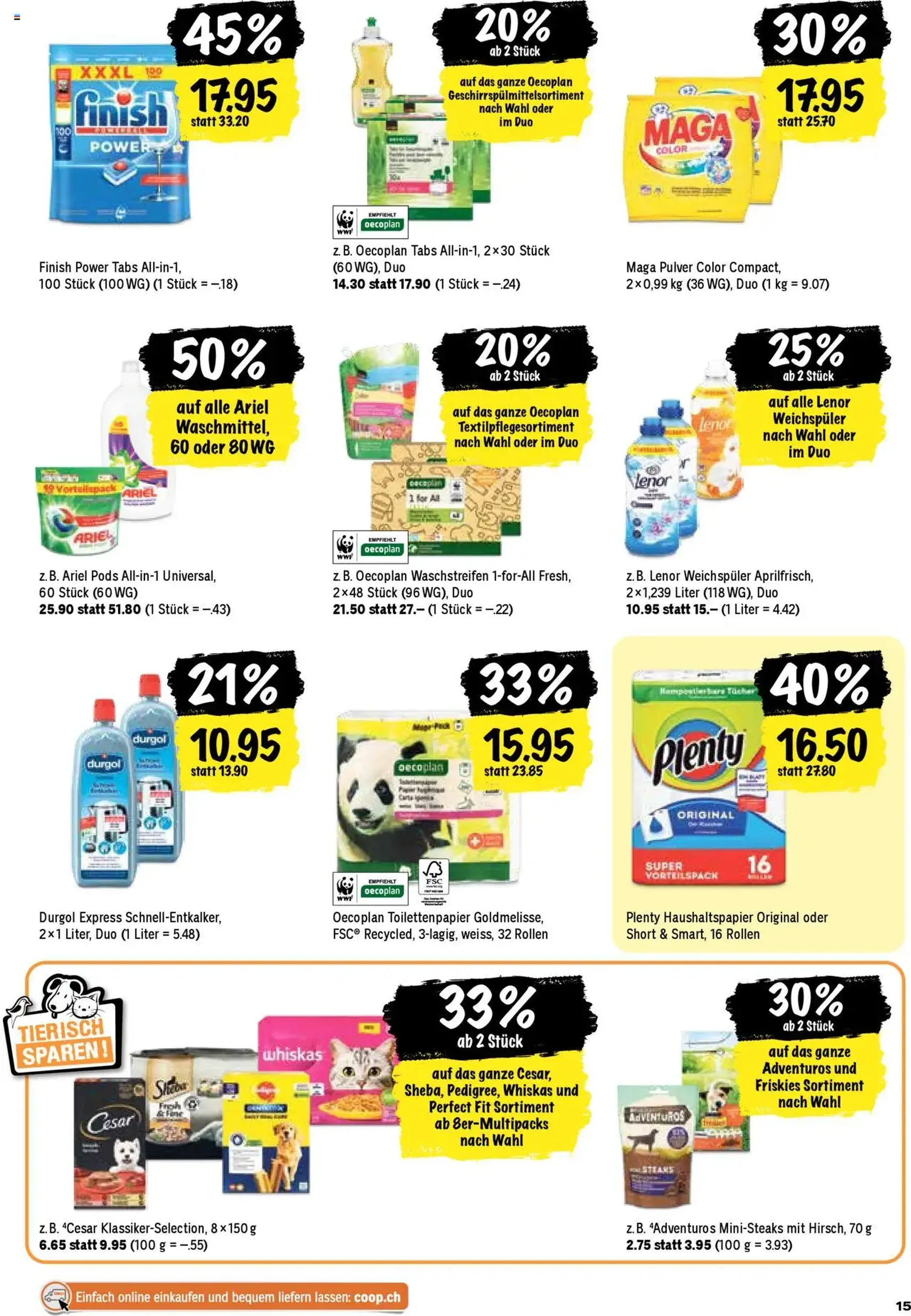 Coop Aktionen - Gültiger Prospekt ab 21.08.2025, Seite 15 von insgesamt 24