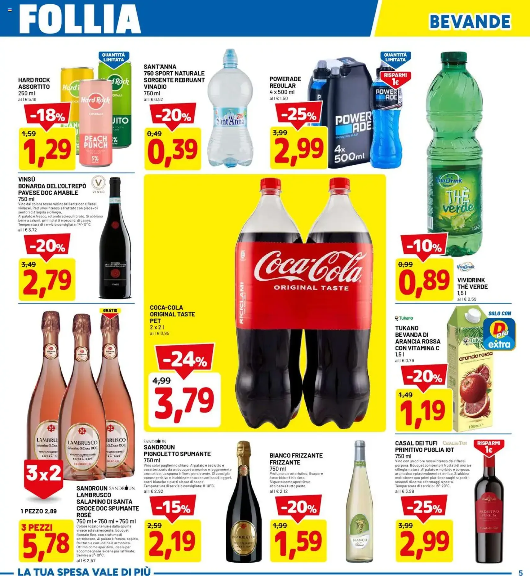 Volantino D Più - volantino valido dal 23/06/2025 pagina 5 di 20 Volantino D Più - volantino valido dal 23/06/2025 pagina 5 di 20