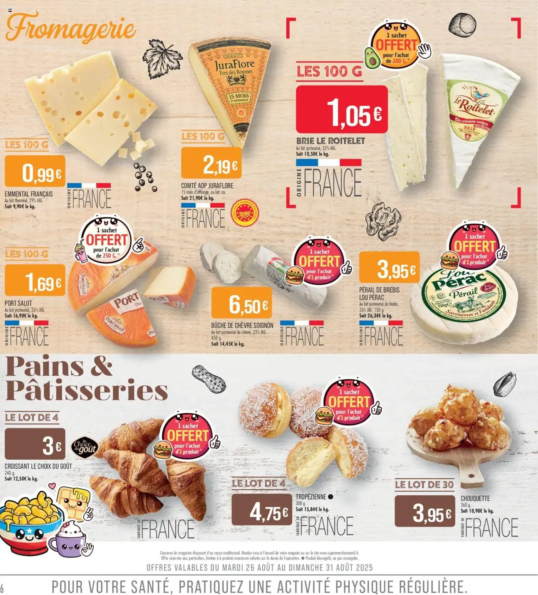 Match Supermarché catalogue - brochure valable à partir du 26/08/2025, page 6 sur 26 Match Supermarché catalogue - brochure valable à partir du 26/08/2025, page 6 sur 26