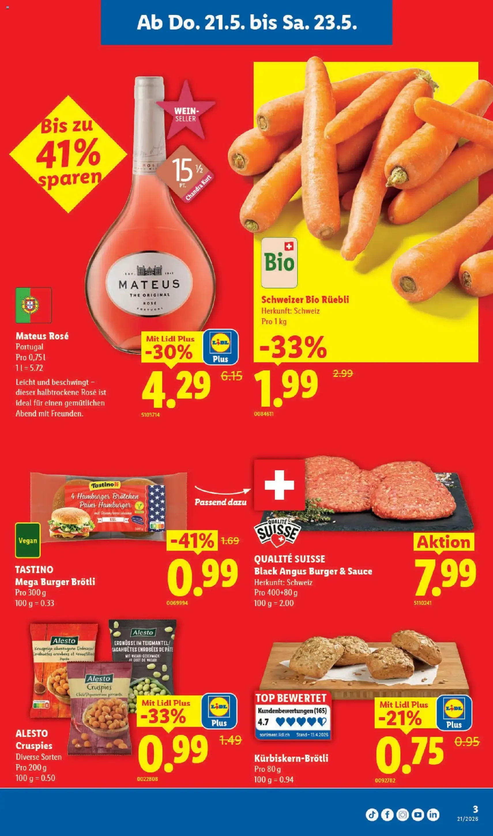 Lidl aktionen - Gültiger Prospekt ab 21.05.2026, Seite 3 von insgesamt 32