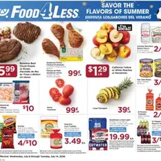 Food 4 Less Weekly Ad - Flyer preview valid from 07/08/2026