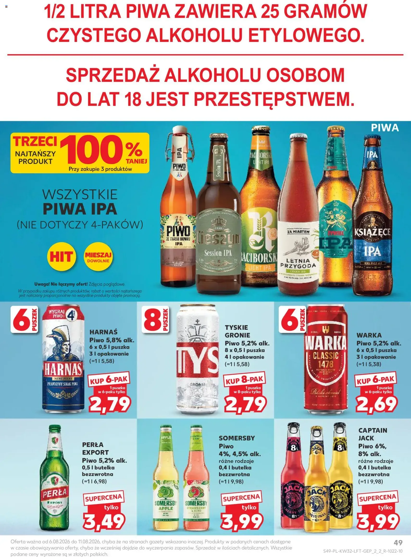 Kaufland gazetka - ważny gazetka od 06.08.2026 strona 49 z 62