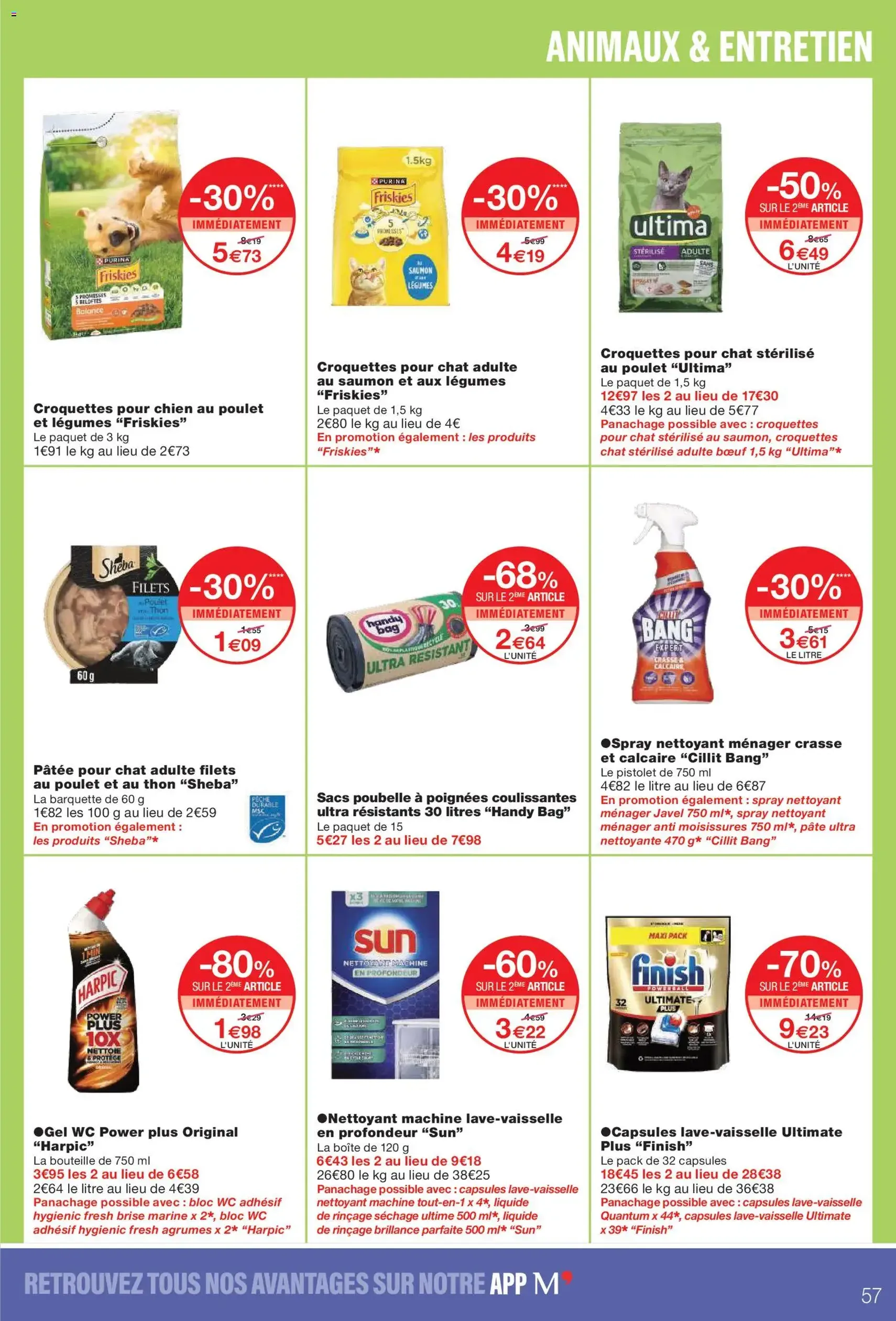 Monoprix catalogue - brochure valable à partir du 24/03/2026, page 57 sur 66