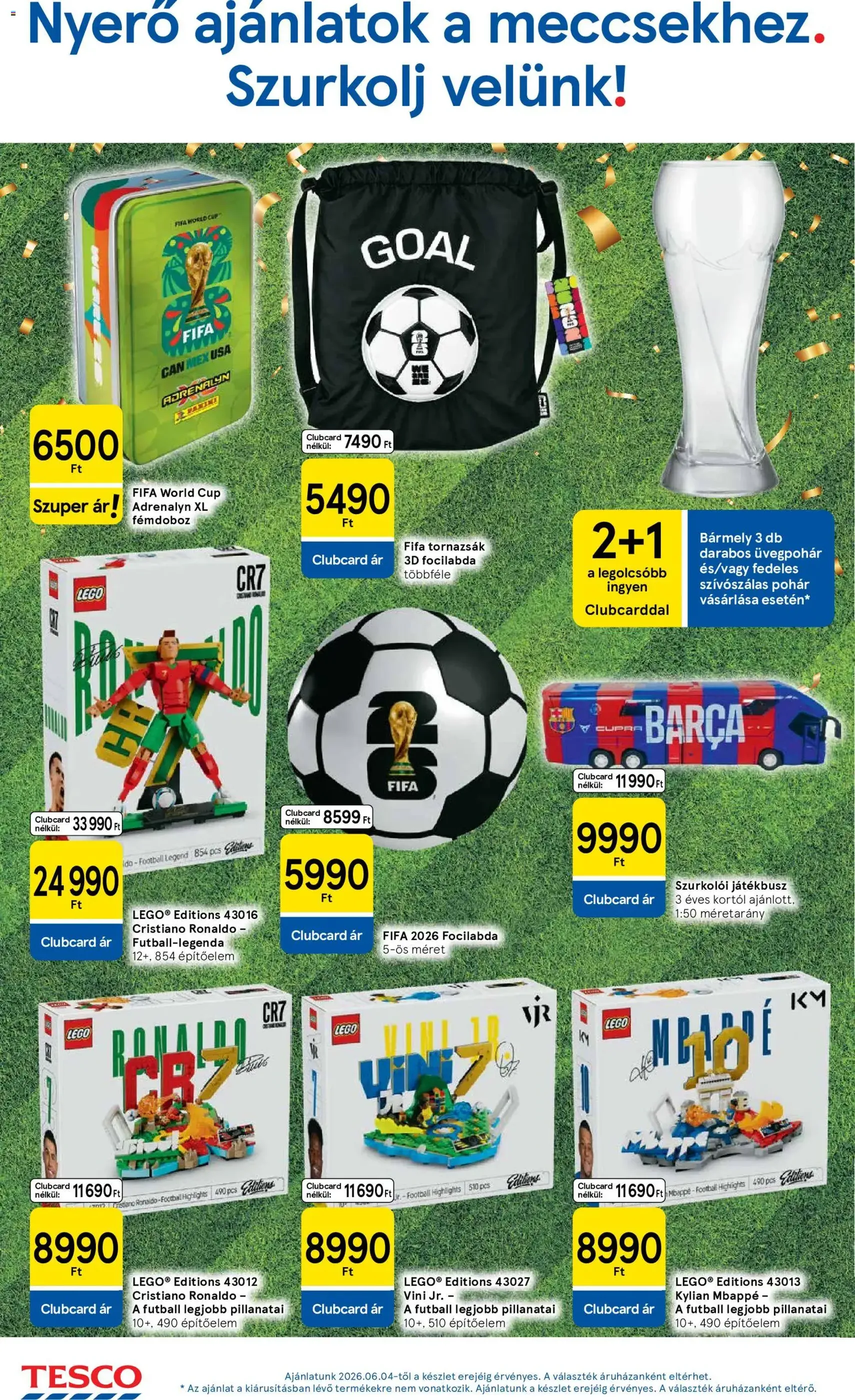 Tesco aktuális akciós újság - 2026.06.04. érvényes szórólap 34 oldal 36 oldalból