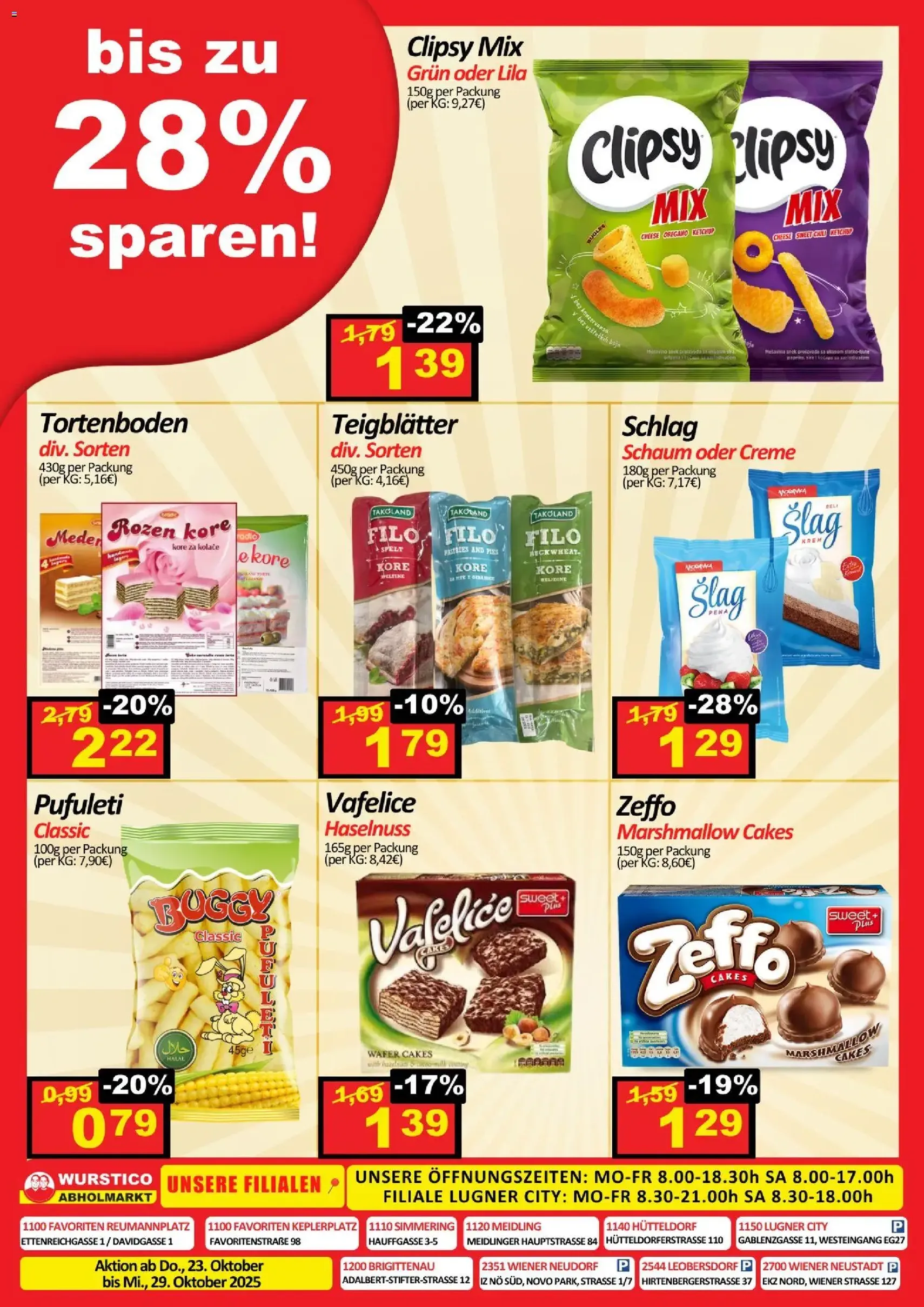 Wurstico Abholmarkt Flugblatt - Gültiger Prospekt ab 23.10.2025, Seite 4 von insgesamt 4