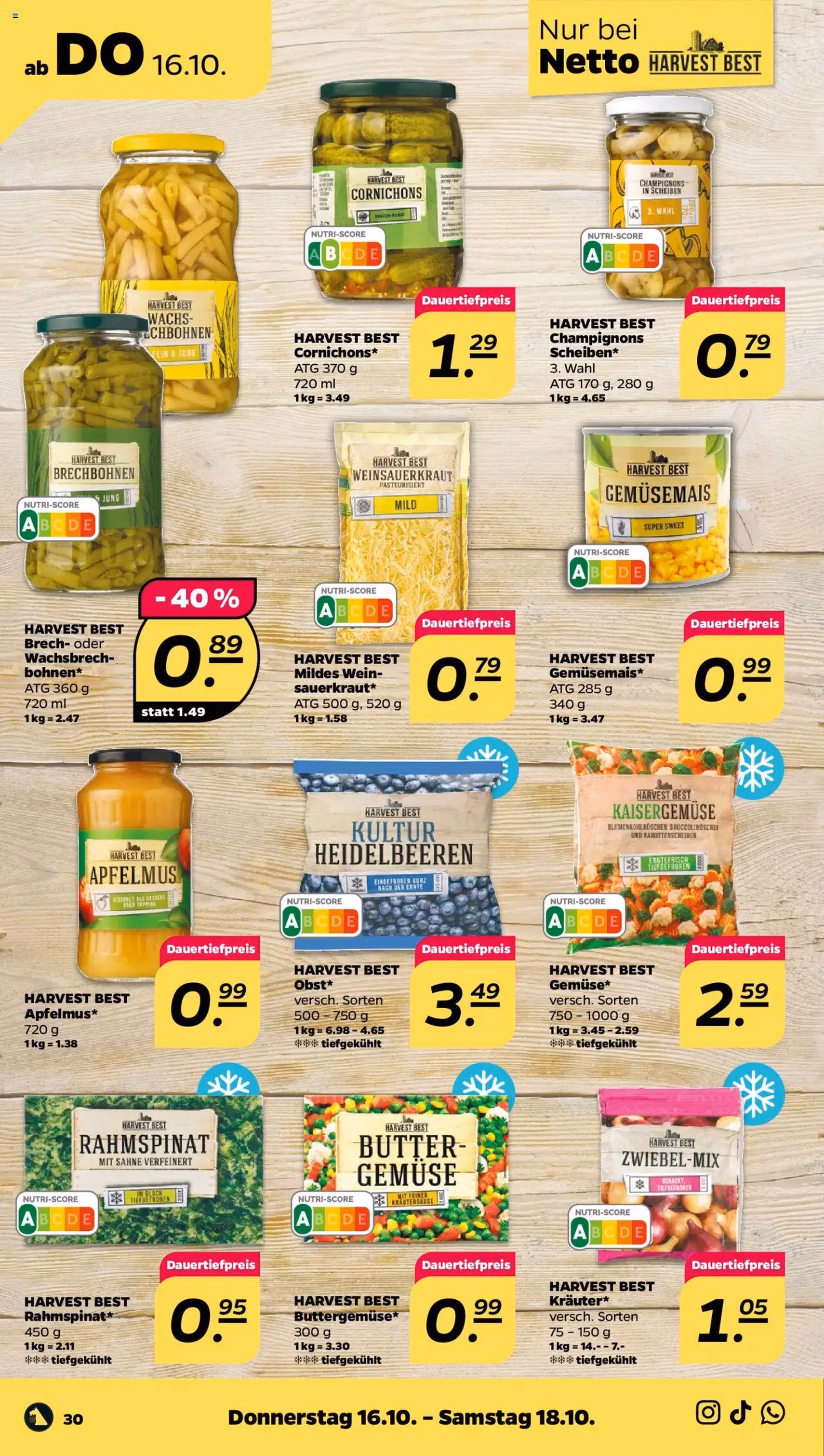 Netto Prospekt - Gültiger Prospekt ab 13.10.2025, Seite 30 von insgesamt 35