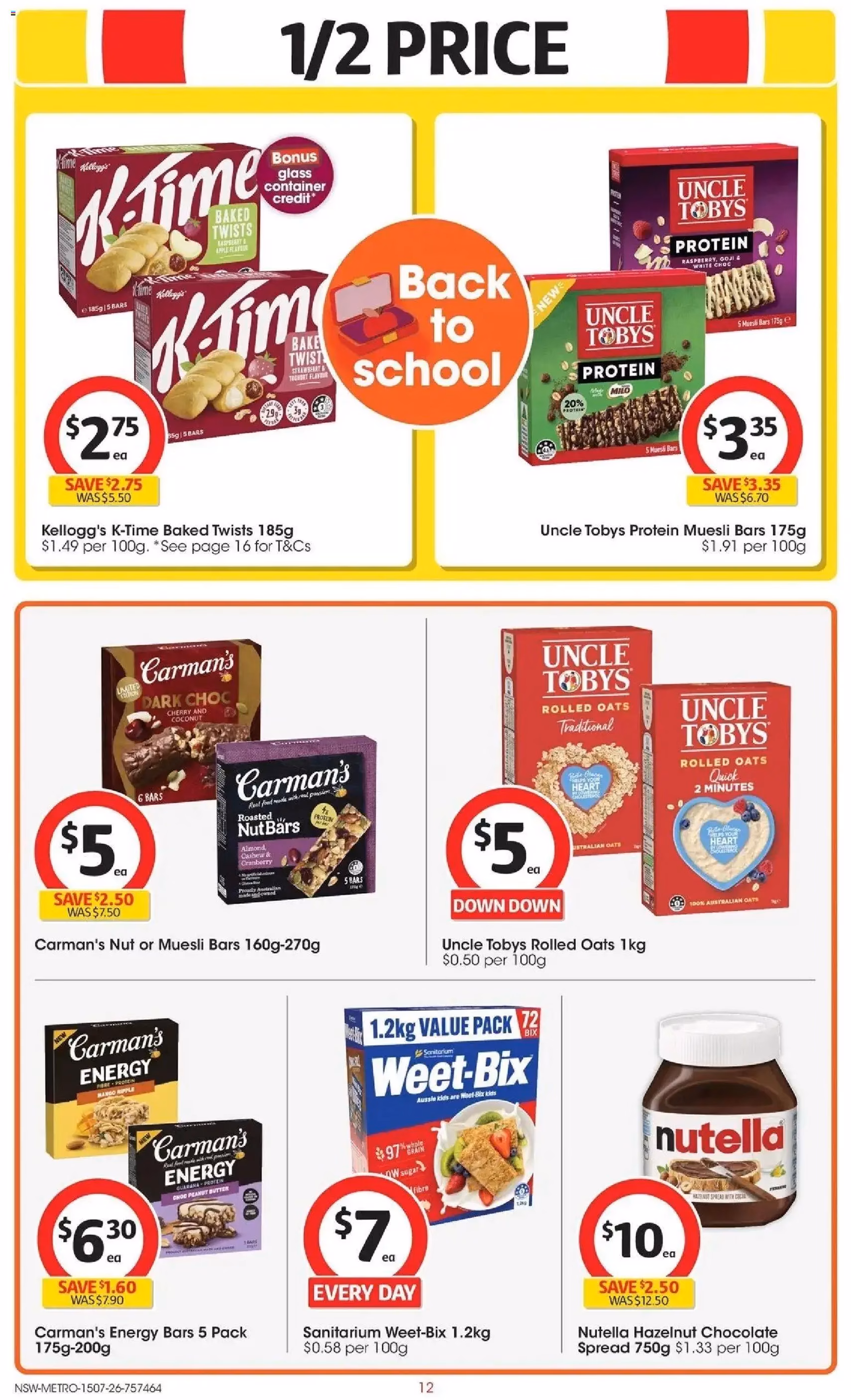 Coles catalogue - valid flyer from 15/07/2026, page 12 of 51