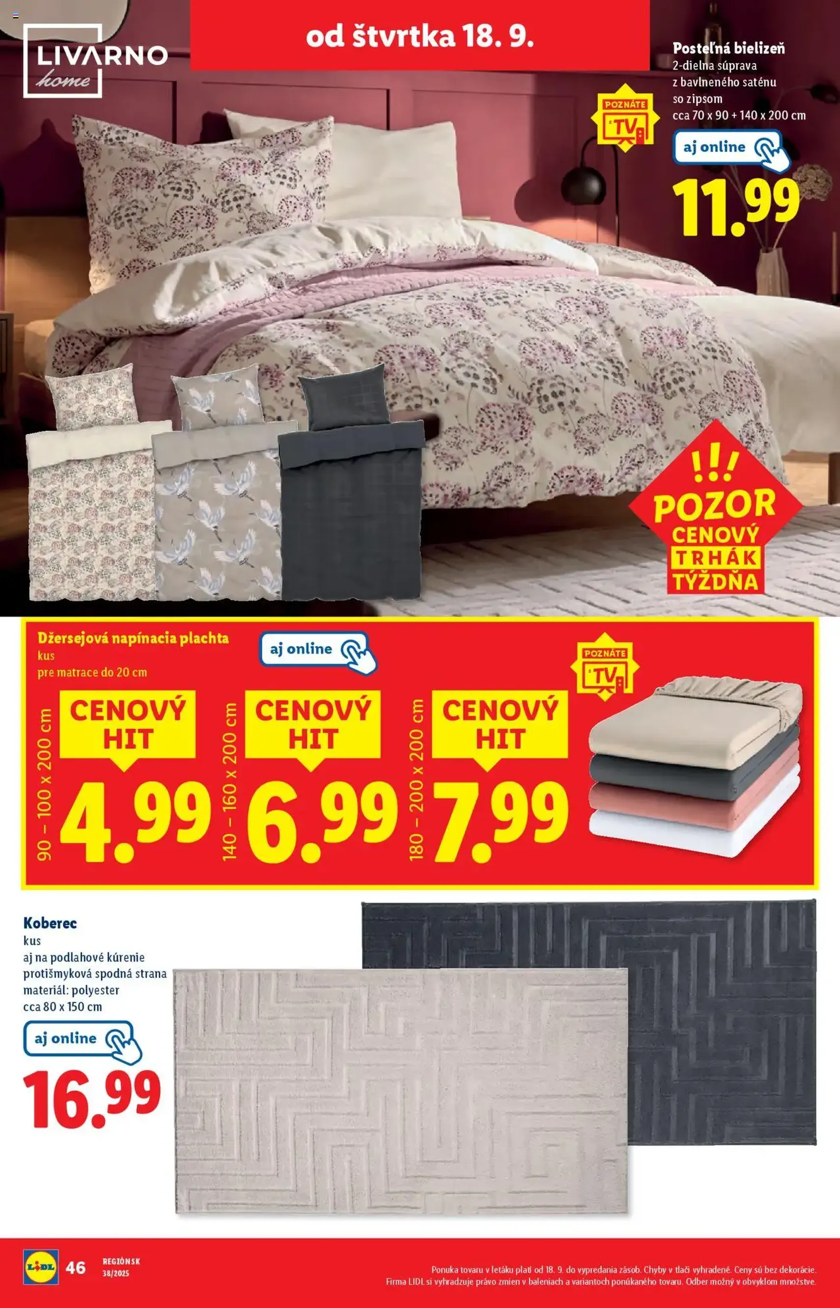 Lidl leták - platný leták od 16.09.2025 strana 94 z 111 Lidl leták - platný leták od 16.09.2025 strana 94 z 111