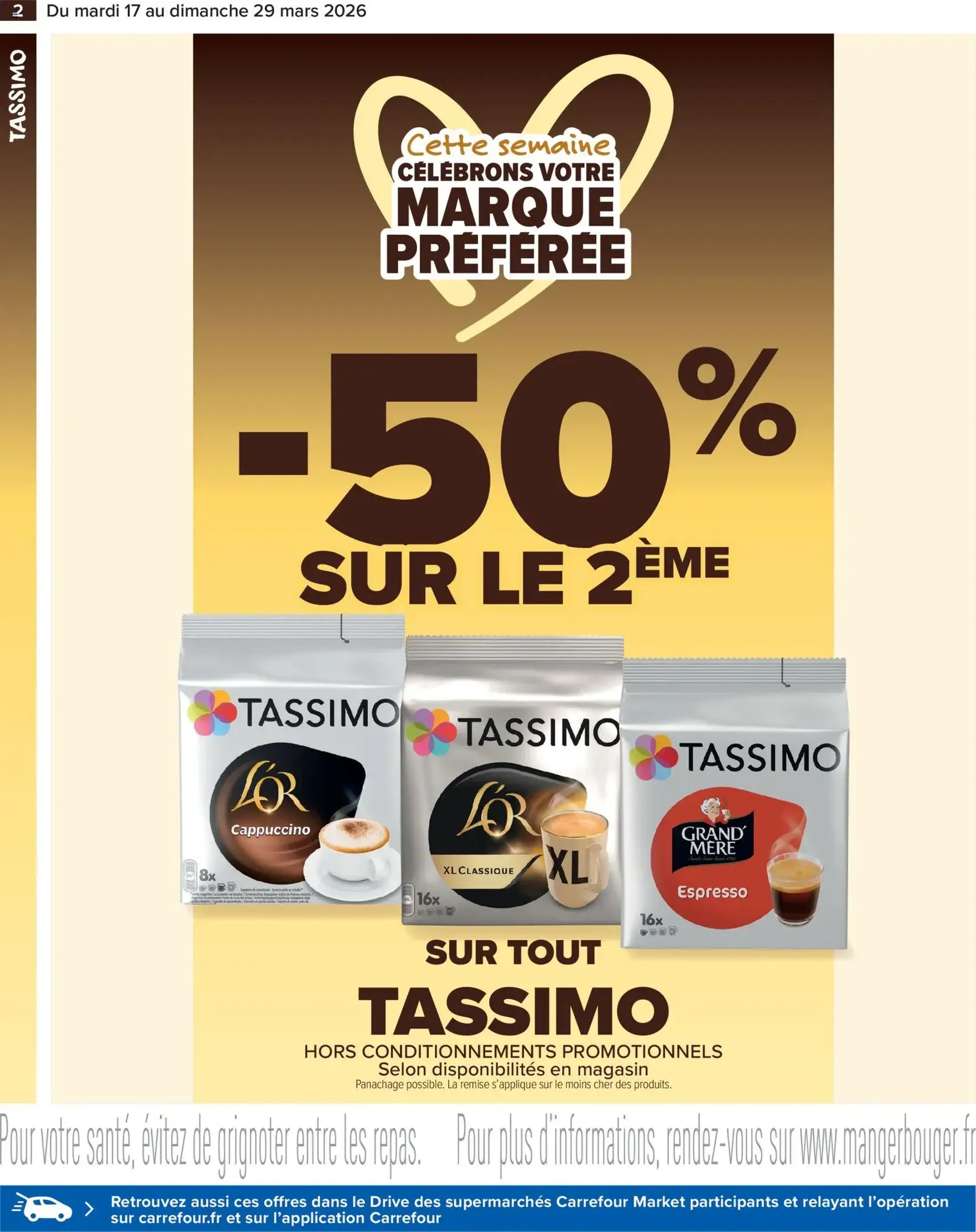 Carrefour Market Petit déjeuner - brochure valable à partir du 17/03/2026, page 4 sur 15