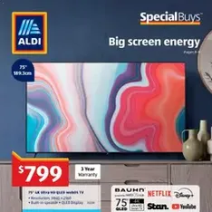 Aldi Big screen energy - Flyer preview valid from 29/07/2026
