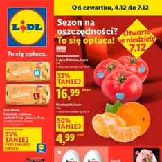 Lidl Gazetka - podgląd gazetki ważnej od 04.12.2025