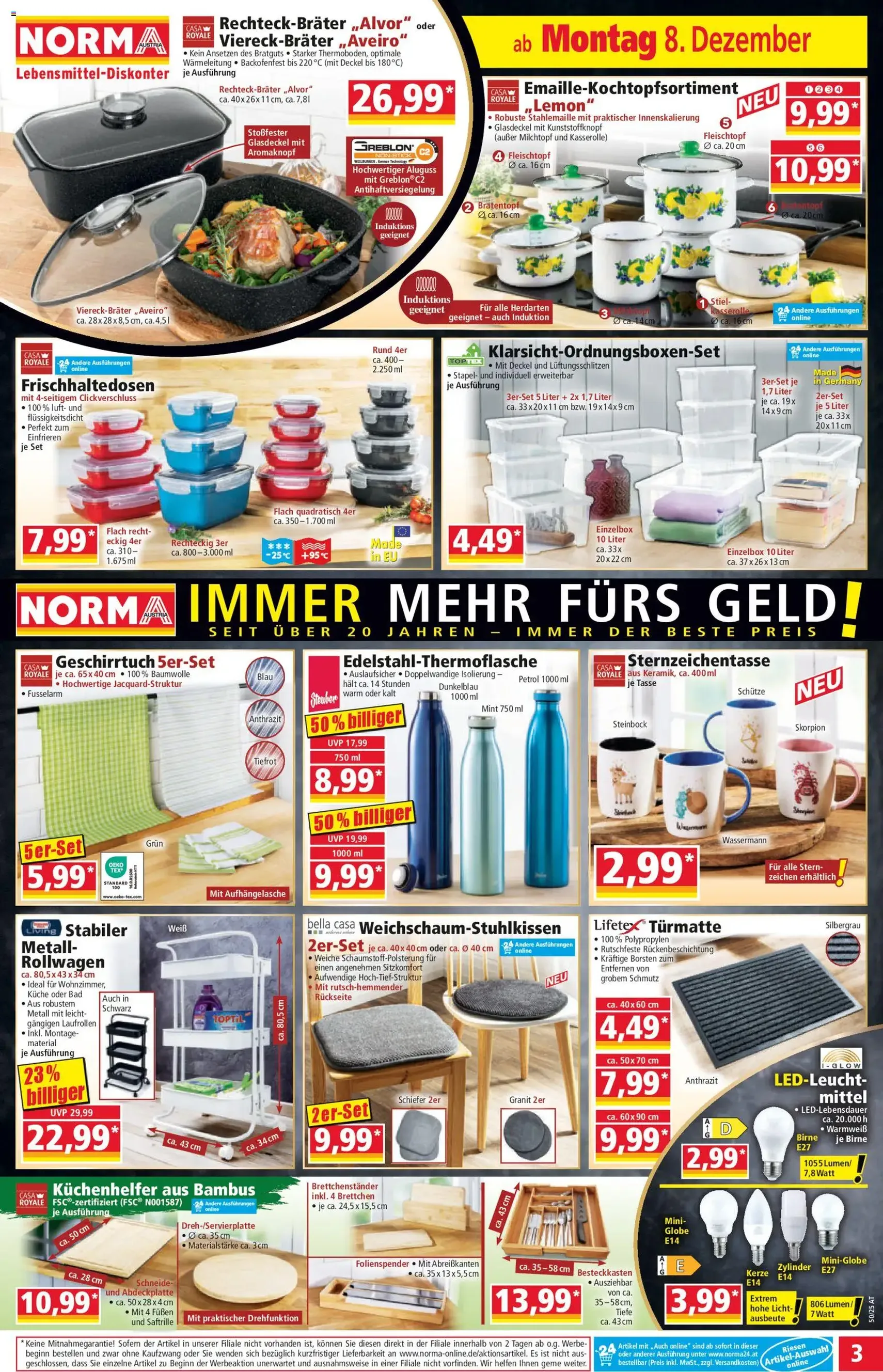 Norma Flugblatt - Gültiger Prospekt ab 08.12.2025, Seite 4 von insgesamt 20