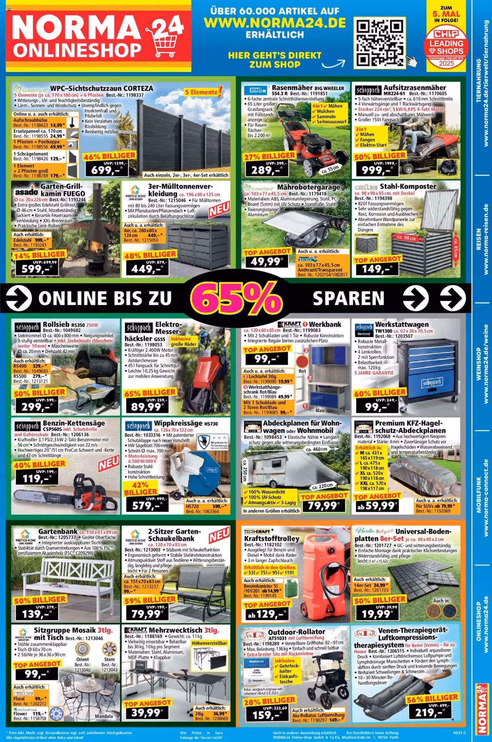 Norma Prospekt - Gültiger Prospekt ab 29.09.2025, Seite 20 von insgesamt 21 Norma Prospekt - Gültiger Prospekt ab 29.09.2025, Seite 20 von insgesamt 21