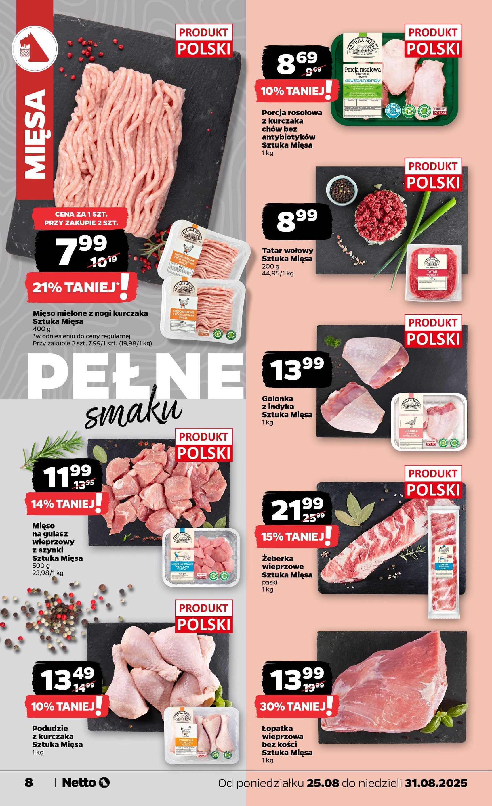 Netto gazetka - Spożywcza - ważny gazetka od 25.08.2025 strona 8 z 31 Netto gazetka - Spożywcza - ważny gazetka od 25.08.2025 strona 8 z 31