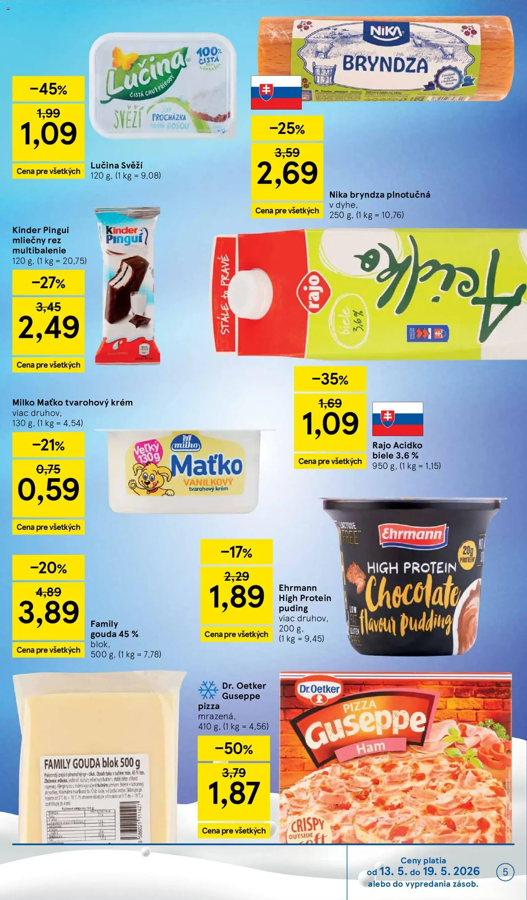Tesco Hypermarket - leták - platný leták od 13.05.2026 strana 5 z 51