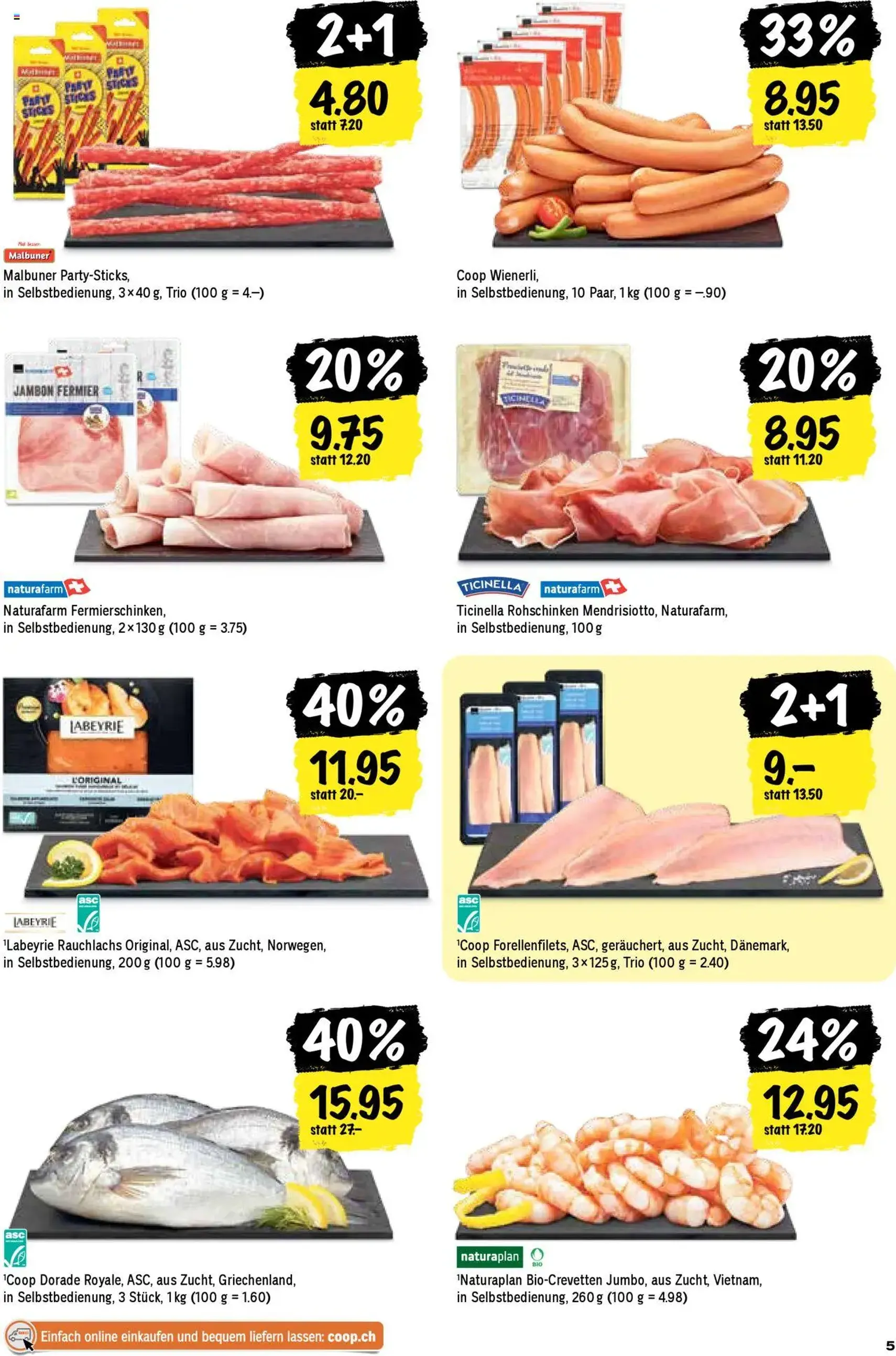 Coop Aktionen - Gültiger Prospekt ab 11.09.2025, Seite 5 von insgesamt 24 Coop Aktionen - Gültiger Prospekt ab 11.09.2025, Seite 5 von insgesamt 24