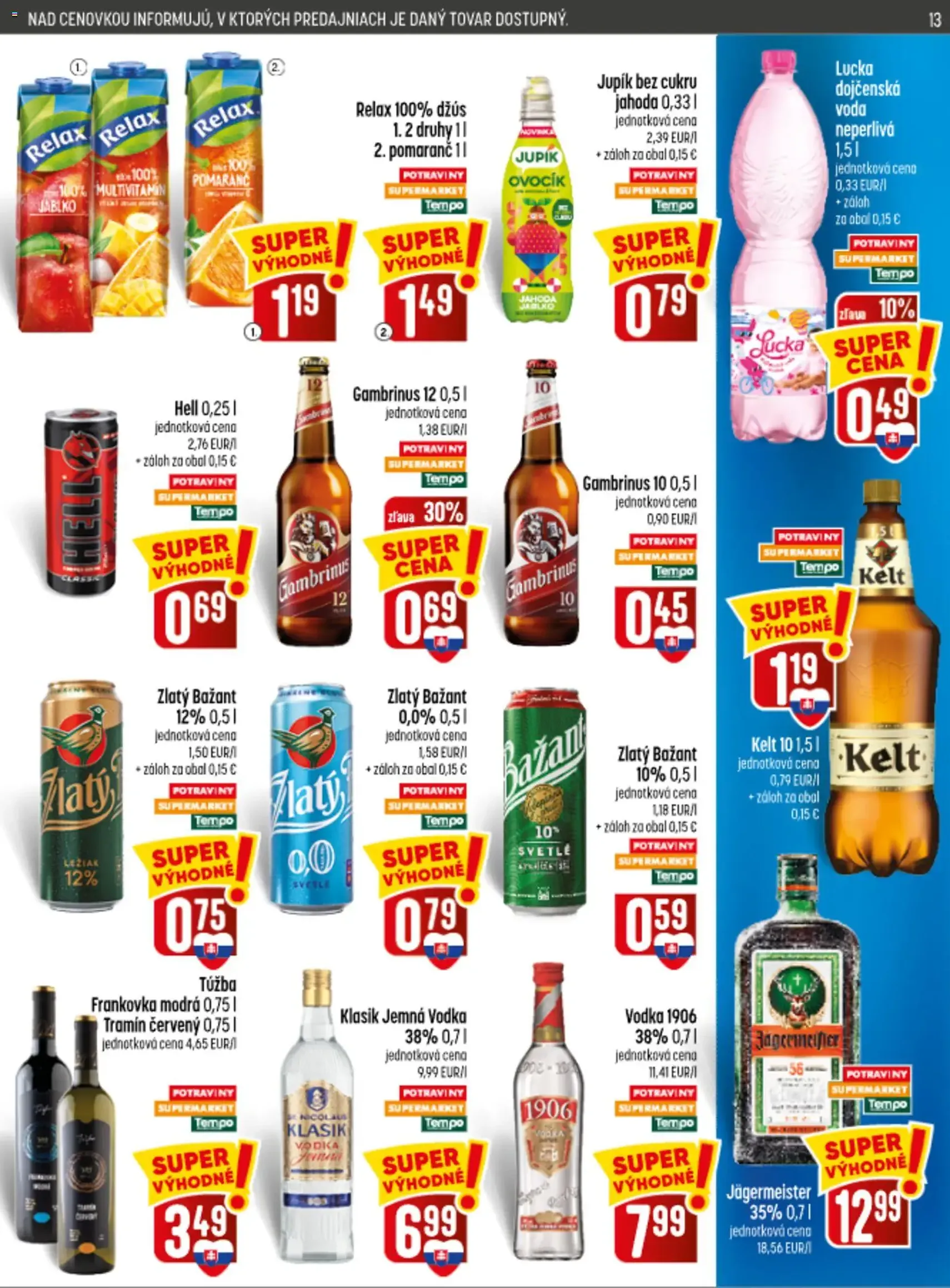 COOP Jednota leták - platný leták od 10.09.2026 strana 13 z 32