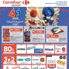Vista previa del folleto Carrefour Market catálogo válido desde 26/09/2025