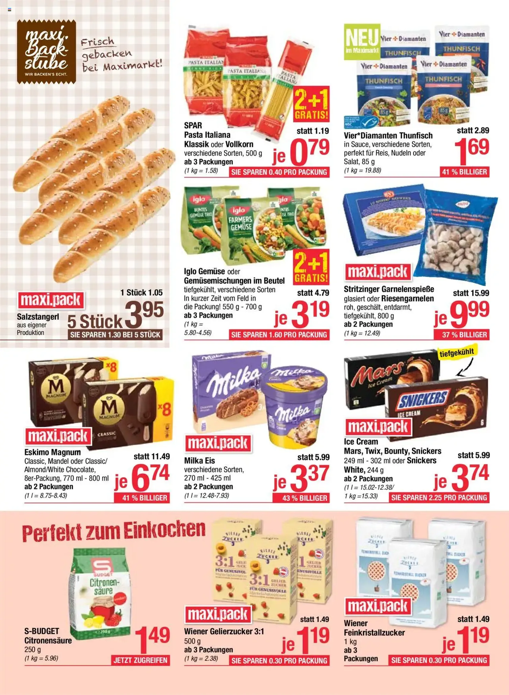 Maximarkt Flugblatt - Gültiger Prospekt ab 11.08.2025, Seite 10 von insgesamt 20