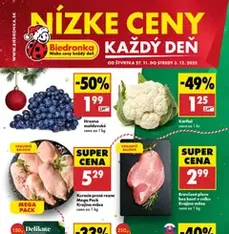 Biedronka leták - náhľad letáku platný od 27.11.2025