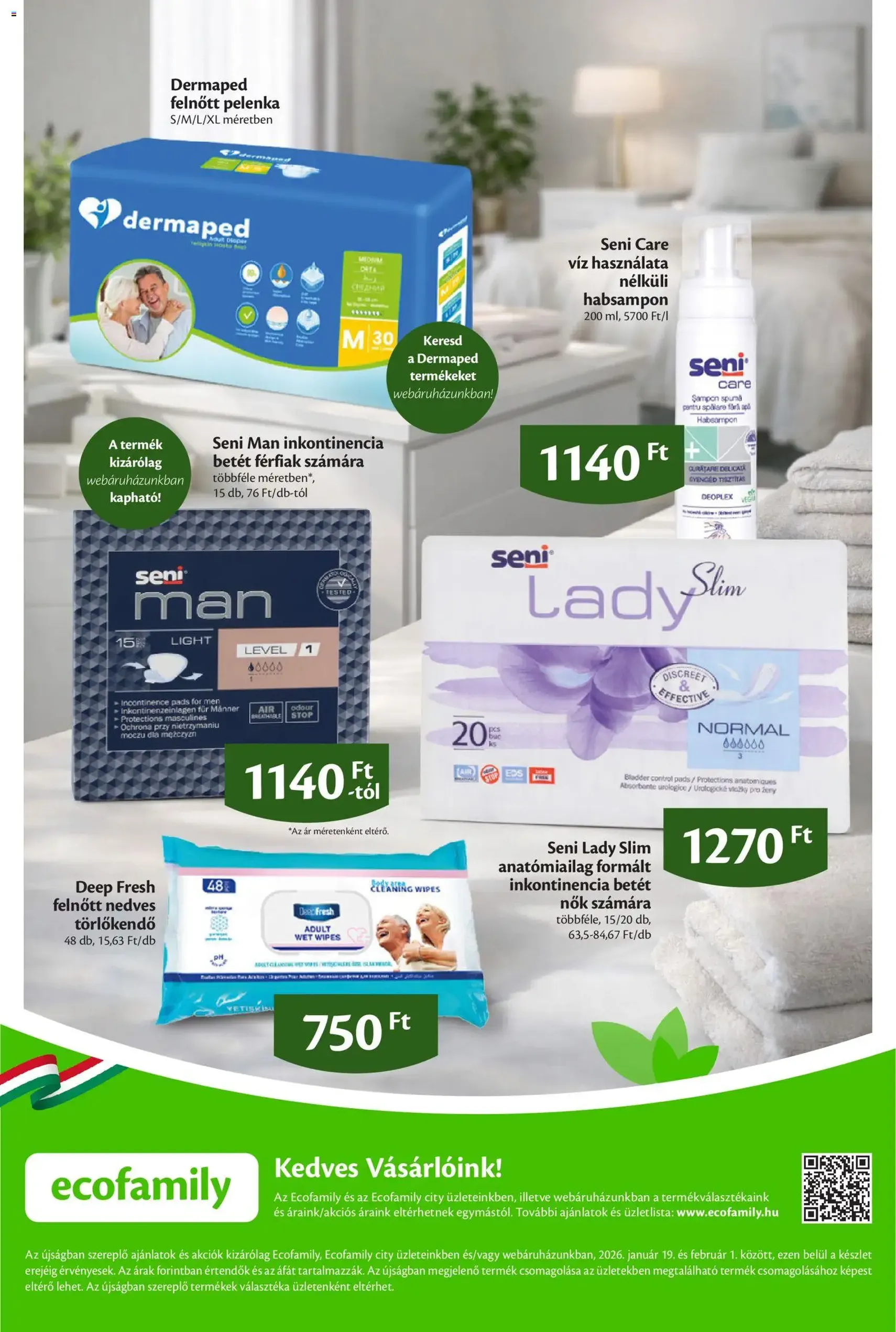 EcoFamily Katalógus - 2026.01.19. érvényes szórólap 12 oldal 12 oldalból