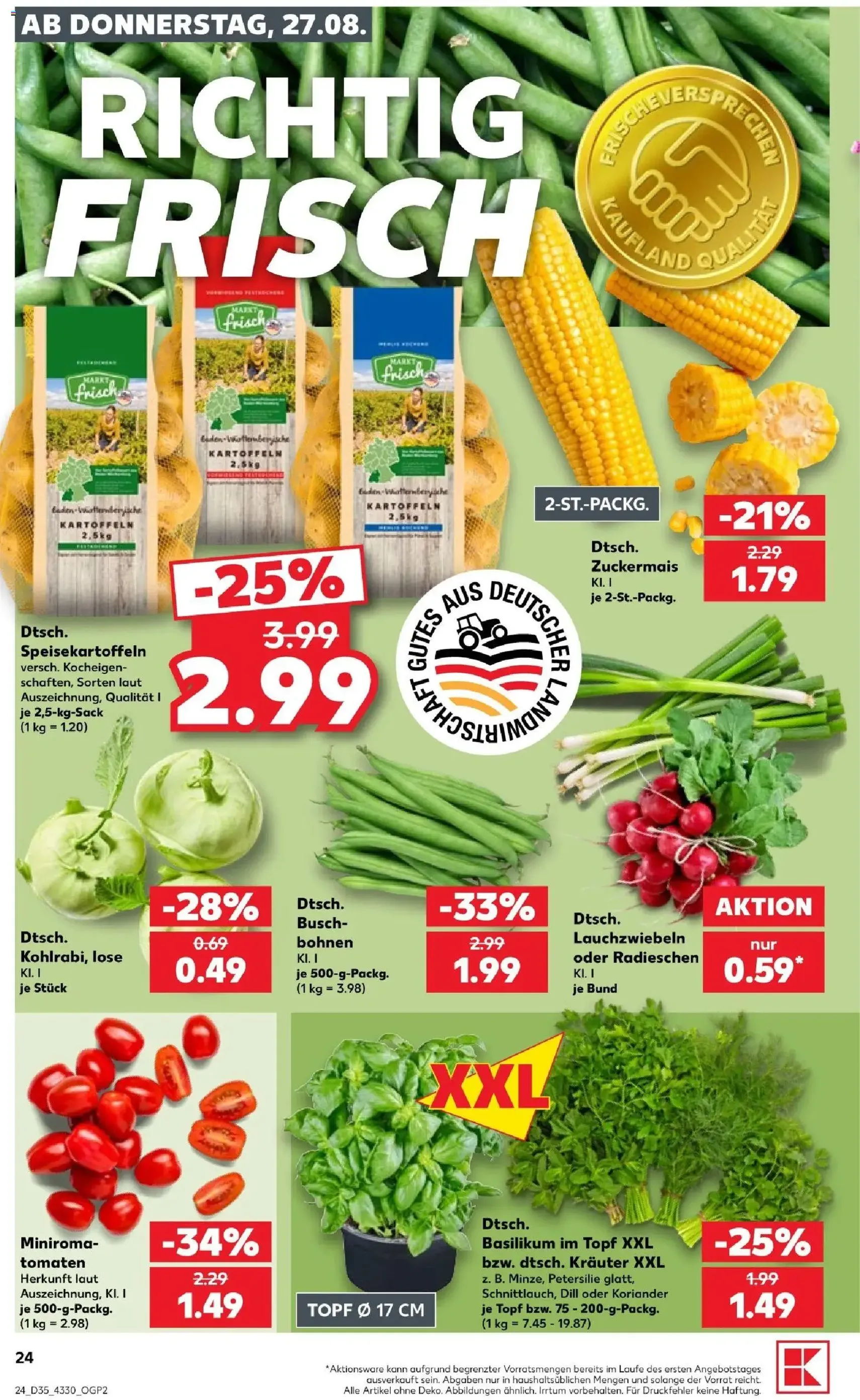 Kaufland Prospekt - Gültiger Prospekt ab 27.08.2026, Seite 24 von insgesamt 60