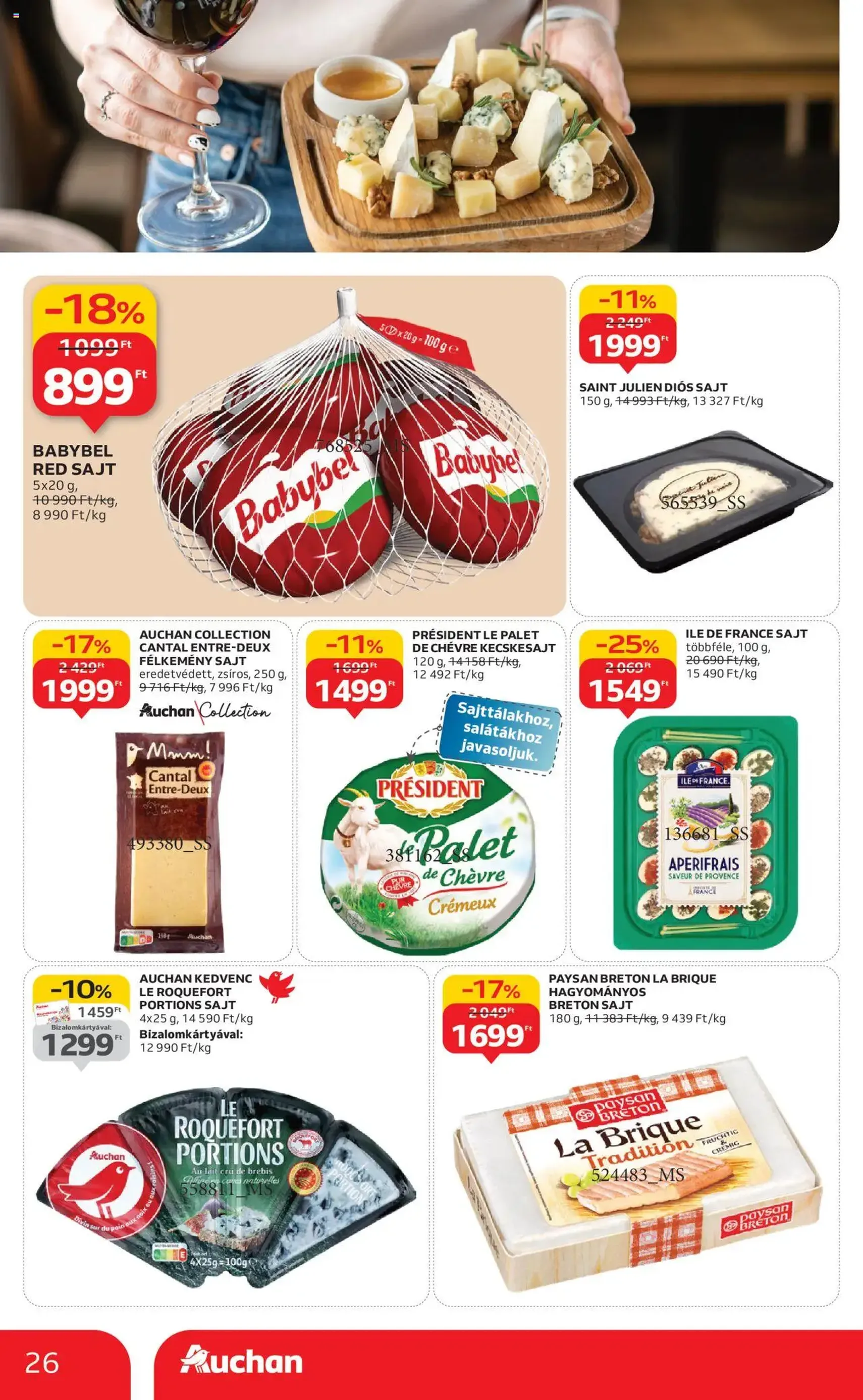 Auchan Akciós újság - 2025.10.09. érvényes szórólap 26 oldal 64 oldalból
