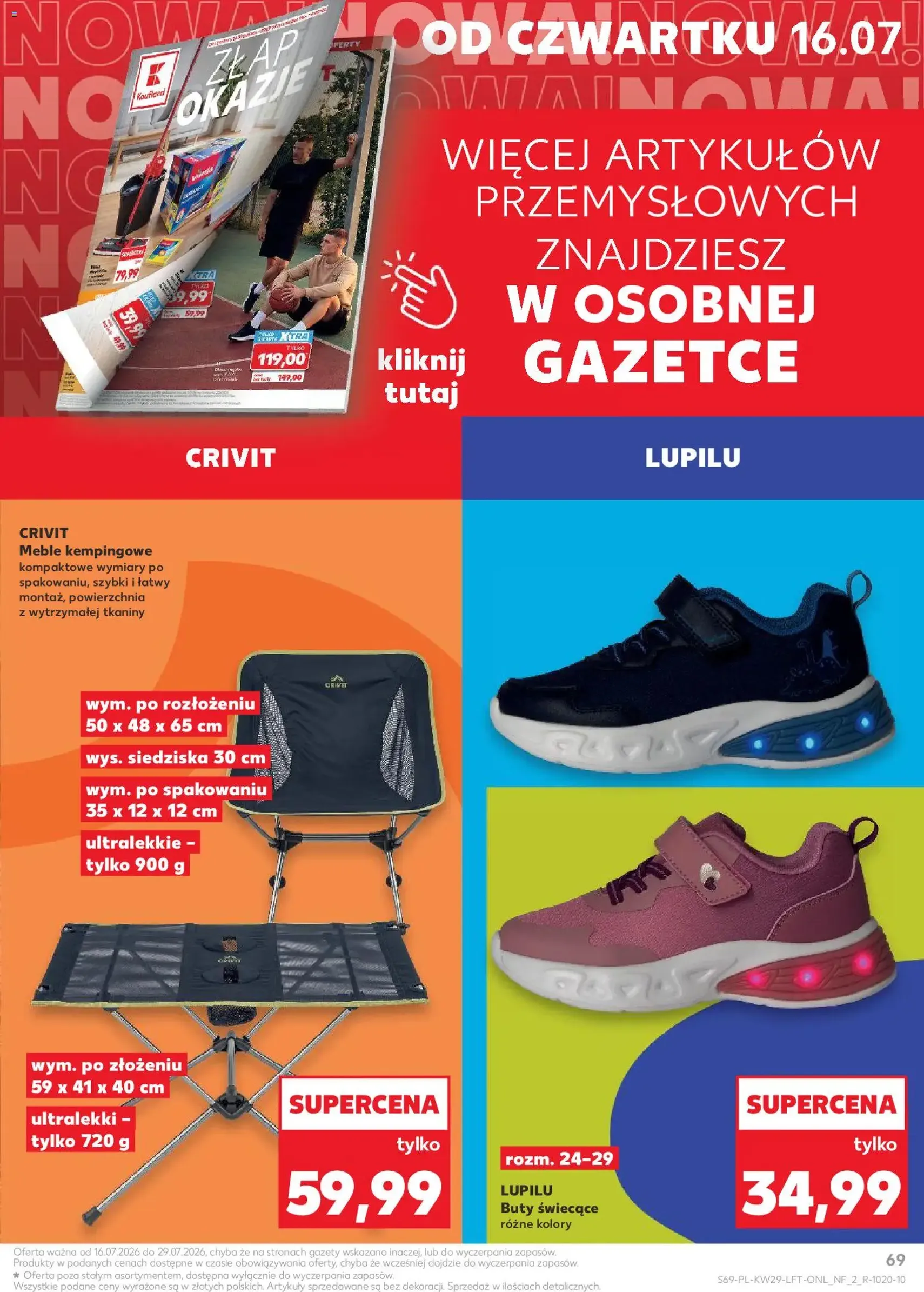 Kaufland gazetka - ważny gazetka od 16.07.2026 strona 69 z 70