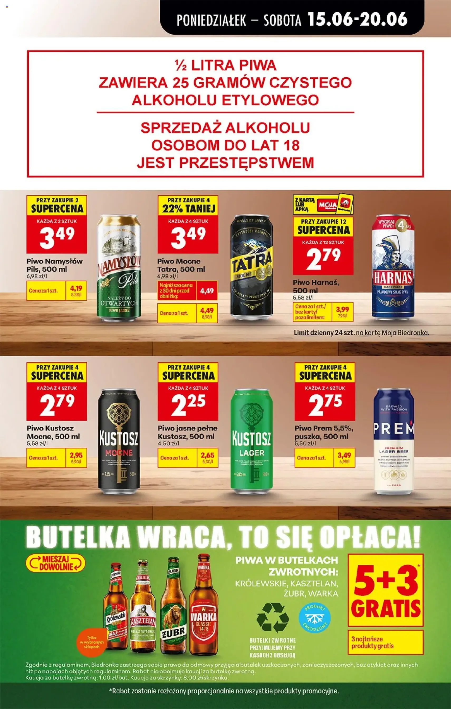 Biedronka gazetka od poniedziałku - ważny gazetka od 15.06.2026 strona 73 z 87